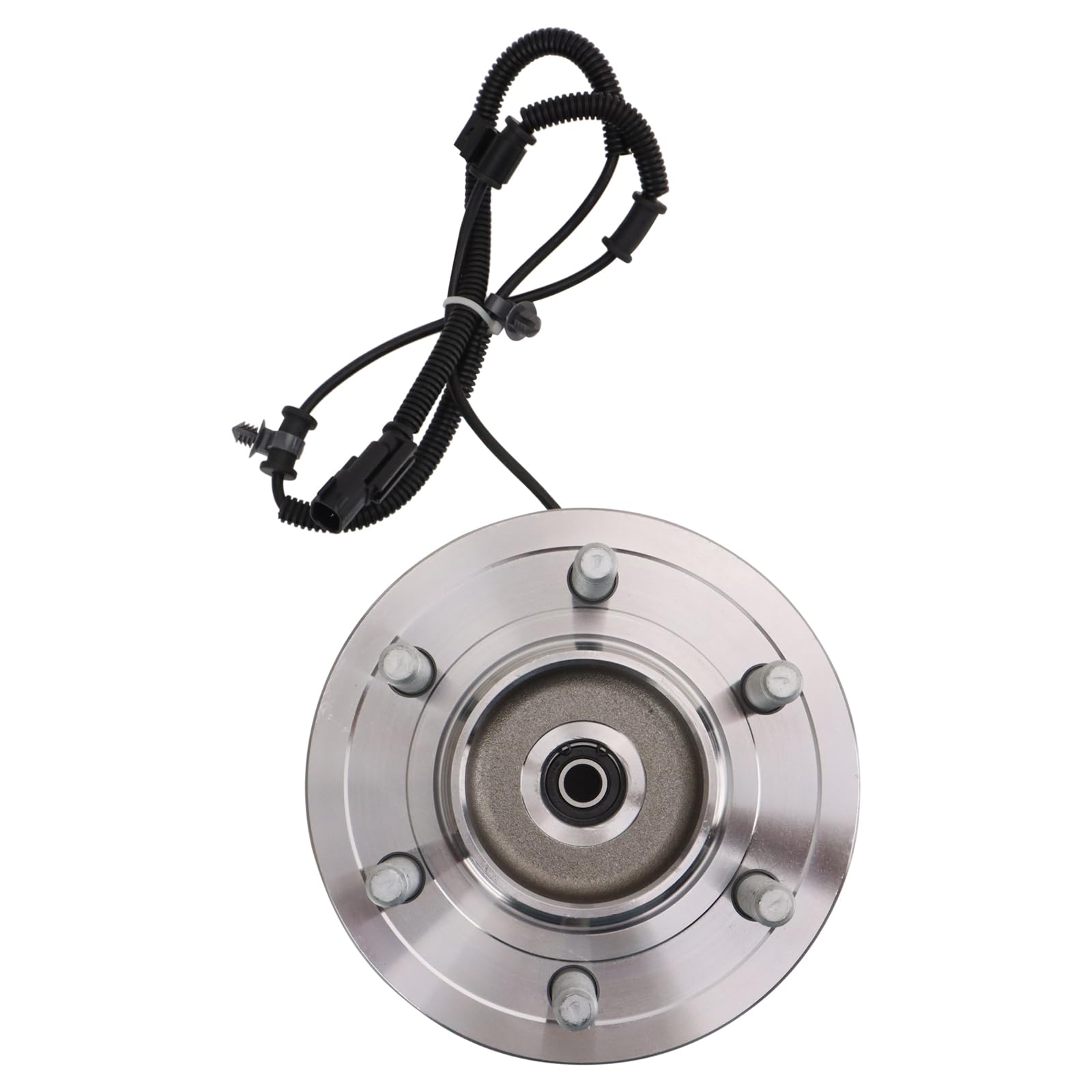 Trq Front Driver Side Passenger Side Wheel Bearing & Hub Assembly 4Wd With Abs Sensor Compatible With 2015-2017 Ford Expedition