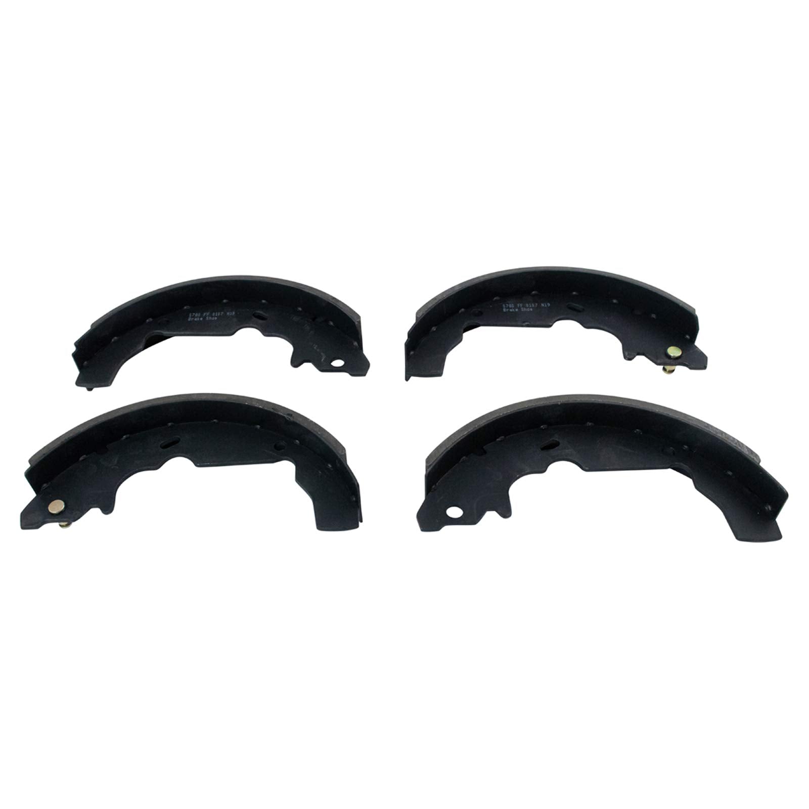 TRQ Brake Drum & Shoe Rear Kit Compatible with Equinox Aztek Torrent Vue/Hybrid