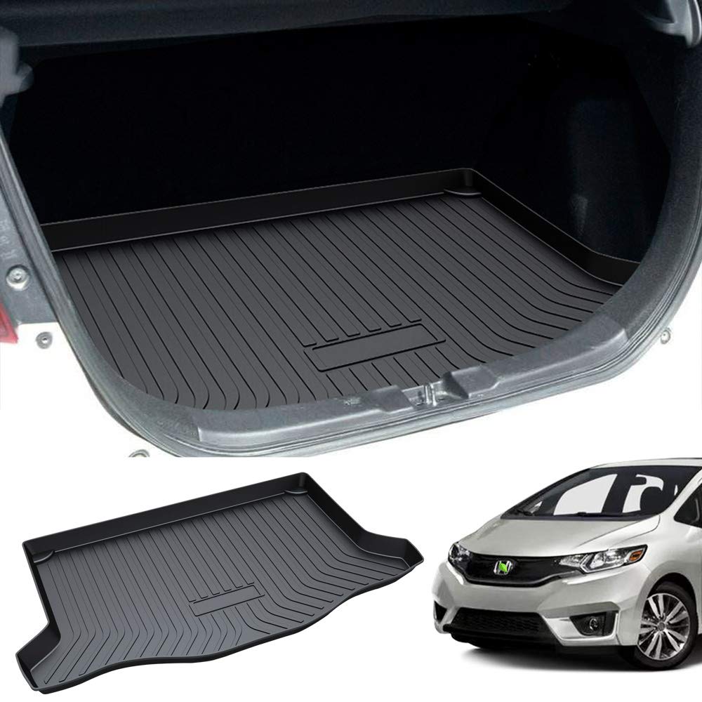 Powerty Cargo Mat Fit For Honda Fit 2015 2016 2017 2018 2019 2020 Trunk Mat Accessories All Weather Tpo Rear Cargo Liner Upgrade
