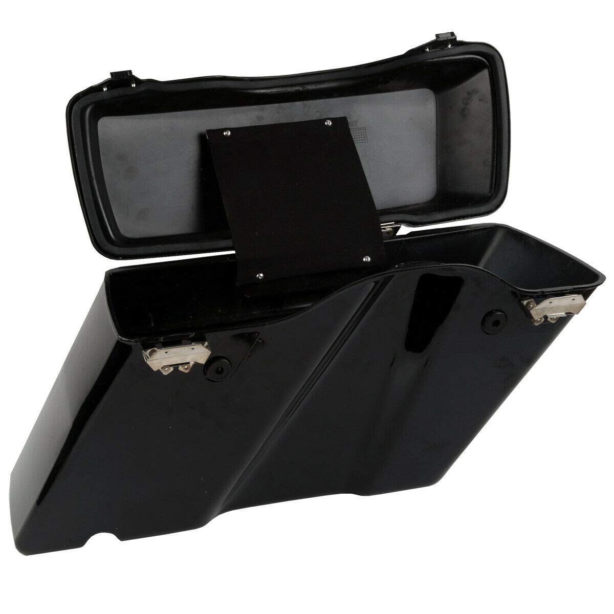Complete Hard Saddlebags W Locks Latch Seal Fits Harley Touring Softail Dyna