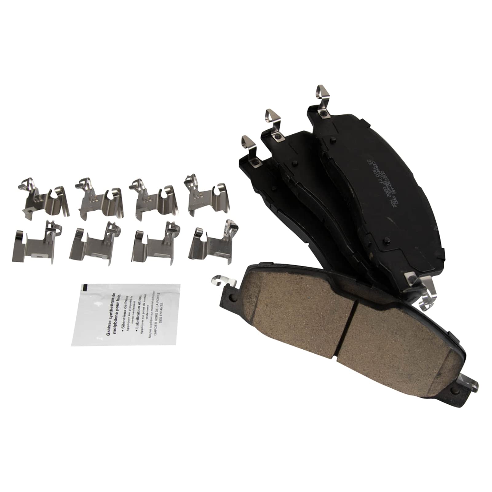 TRQ Front Brake Pads Ceramic Compatible with 2020-2022 Ford Explorer Lincoln Aviator