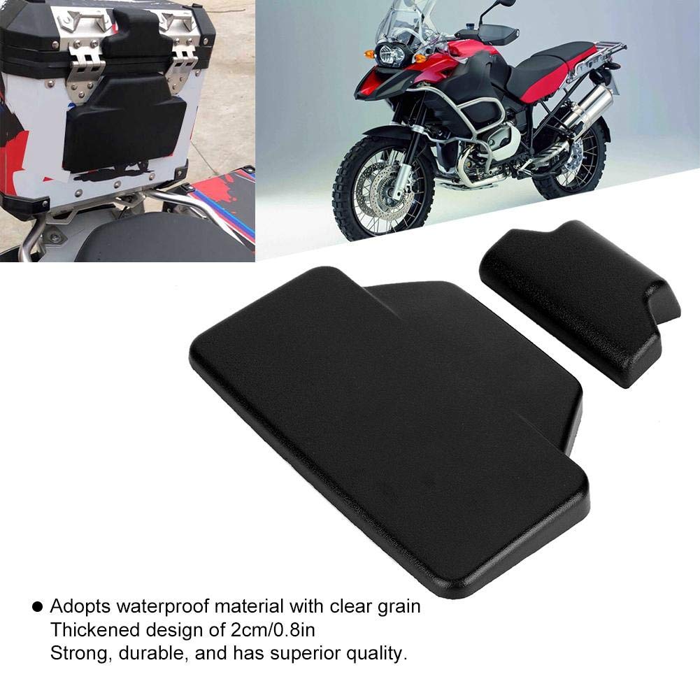 Motorcycle Back Cushion, Cnc Rear Pad Saddlebag Trunk Passenger Backrest Accessory Motorcycle Backrest Pad Top Case Backrest Pad