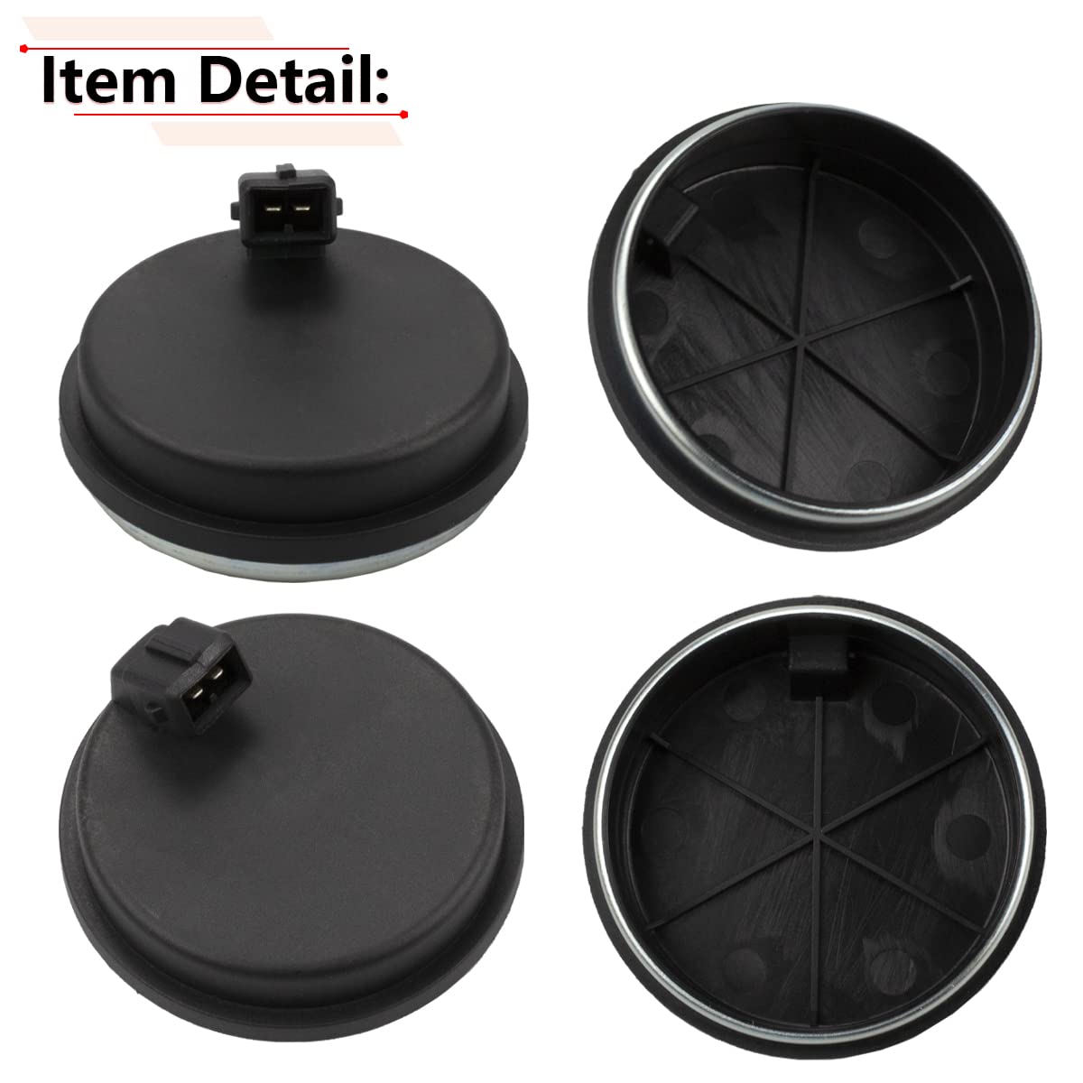 RLB-HILON Rear Hub Bearing ABS Speed Sensor Compatible with Hyundai Sonata 2016-2020, for Hyundai Tucson 2016-2020, for Kia Spor