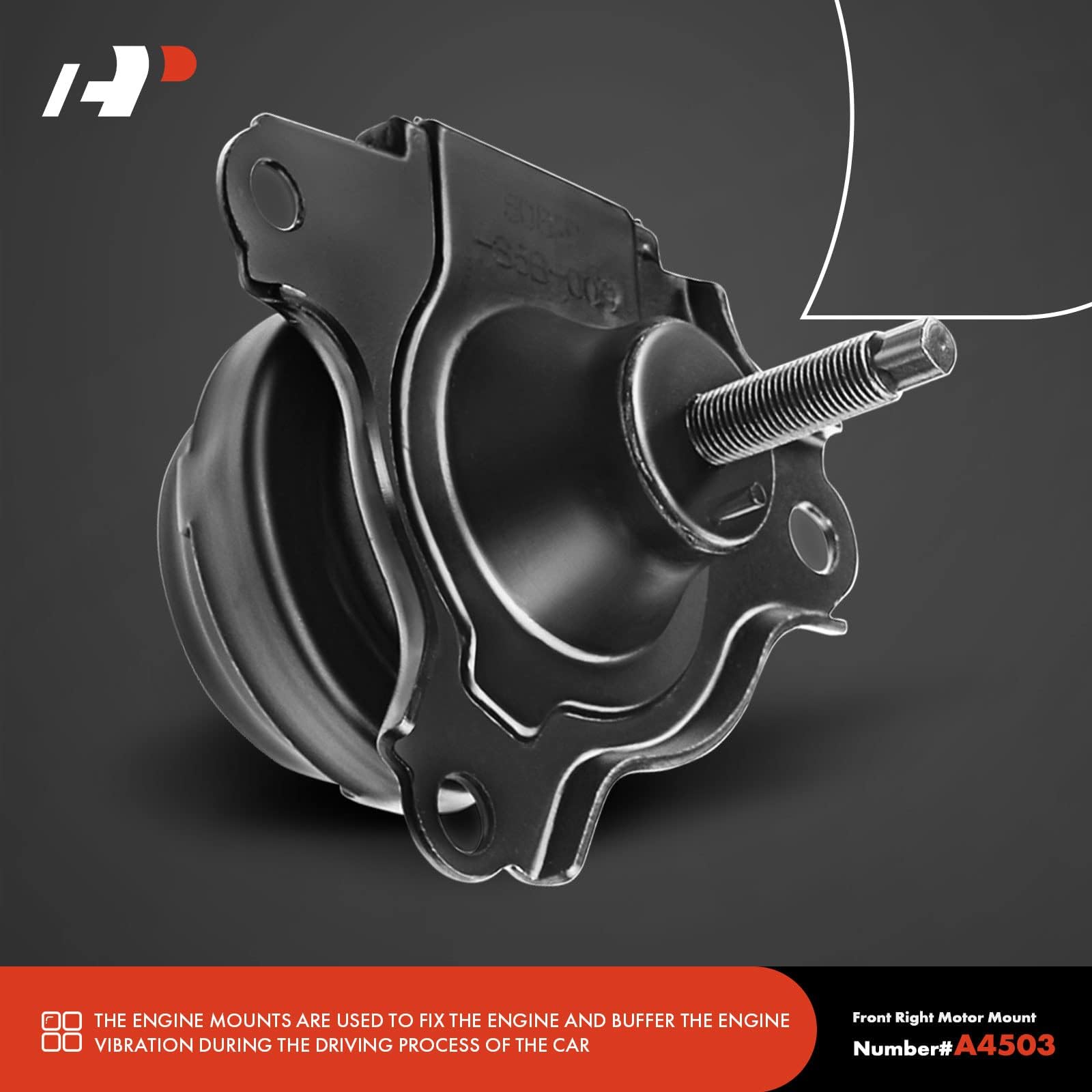 A-Premium 4PCS Engine Motor Mount Transmission Mount Set [Manual Transmission] Compatible with Honda Civic 2002-2005 Hatchback & Acura RSX 2002-2006 Coupe, L4 2.0L, Replace# 50840S6MJ01, 50805SCVA01