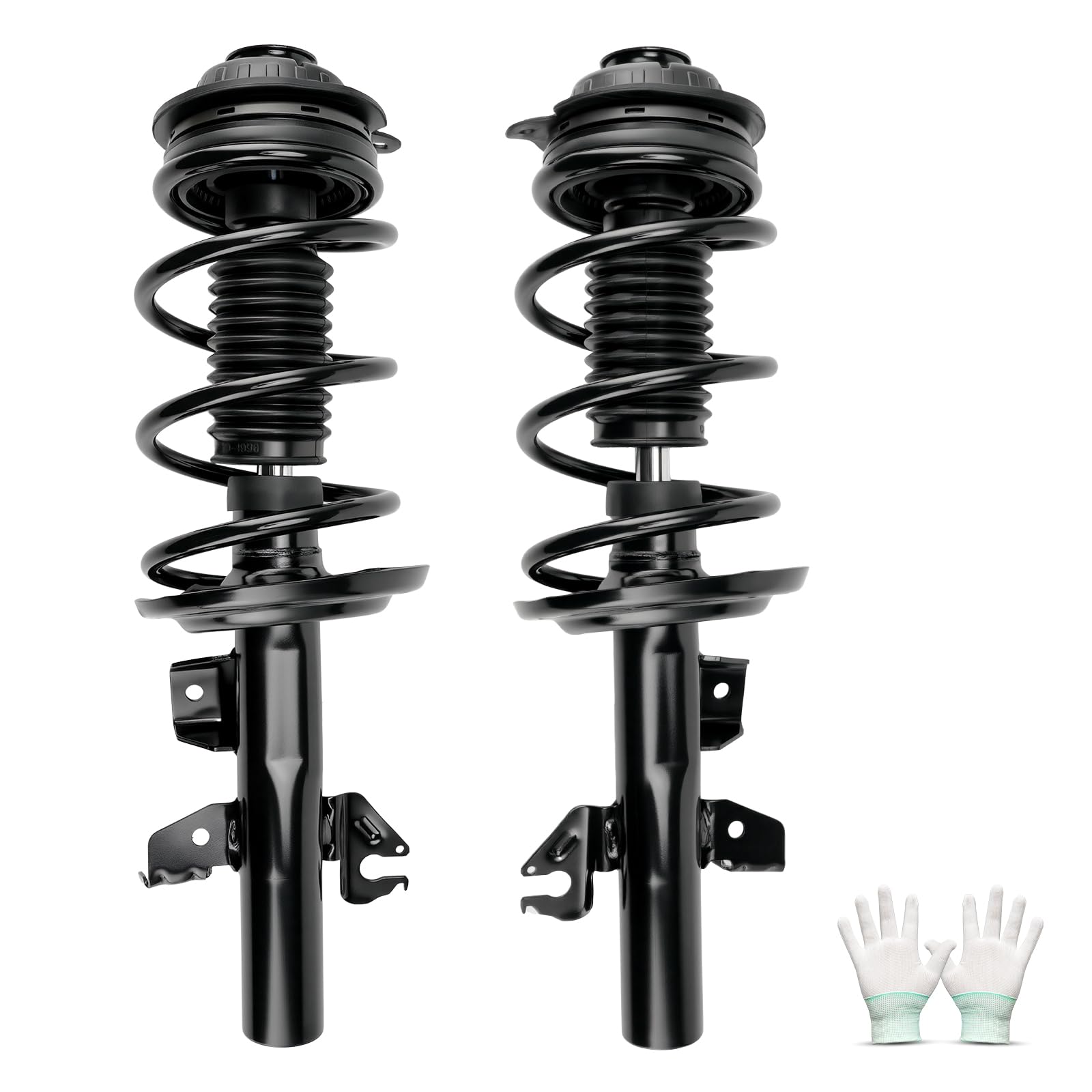 KAX Complete Struts w/Coil Springs Replacement Strut Shocks Assembly 172641,172642 for Dodge Dart 2013-2016 Front Suspension Kit