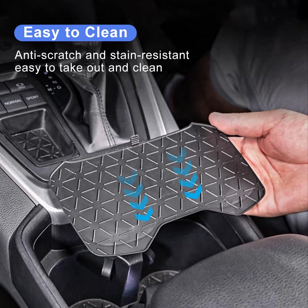 KEPHTH Cup Holder Insert Tray for Toyota RAV4/RAV-4 Accessories 2025 2024 2023 2022-2019 and 2021-2023 RAV4 Prime Center Console