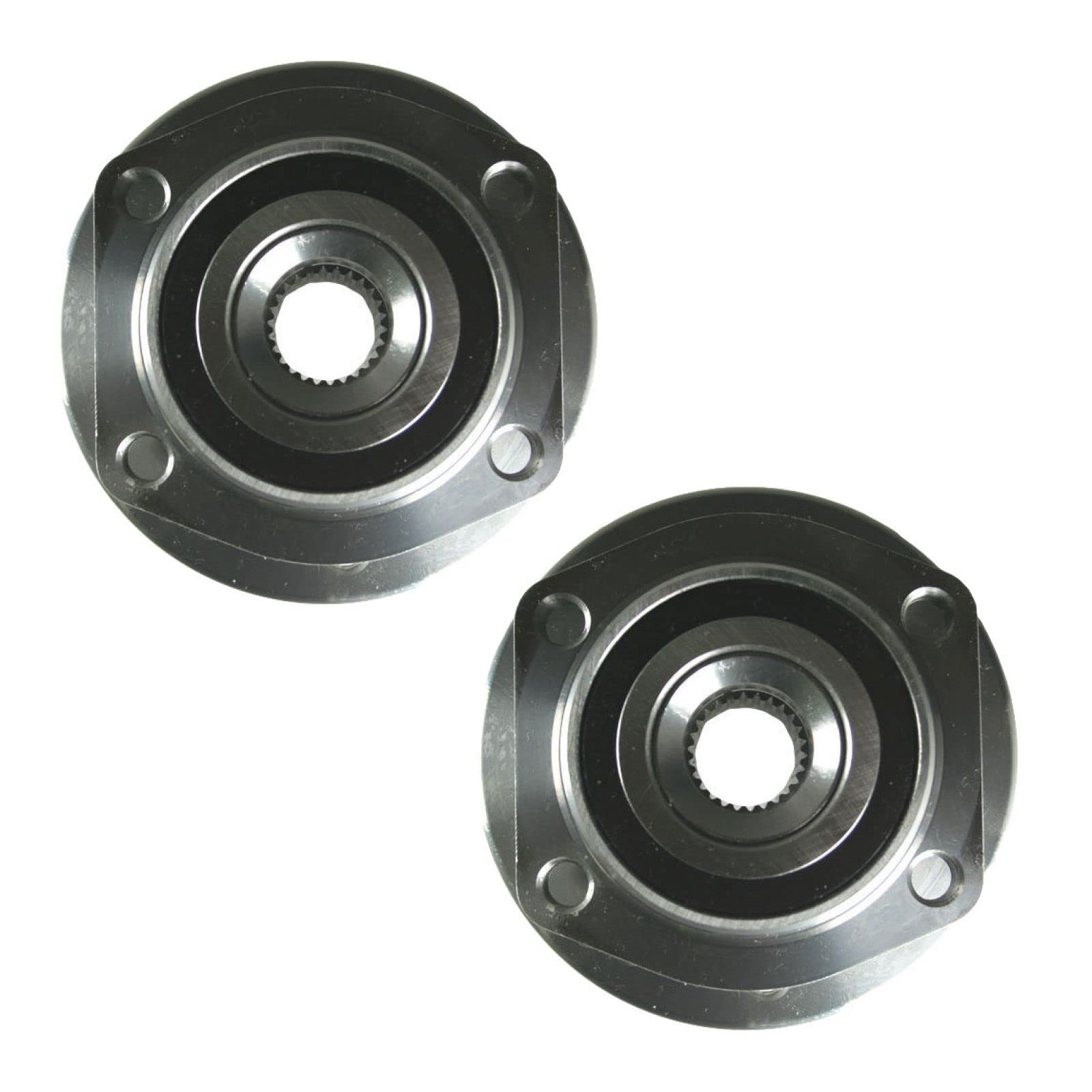 Trq Front Wheel Hub Bearings Assembly Set Compatible With 1994-1997 Volvo 850 1998 C70 S70 V70