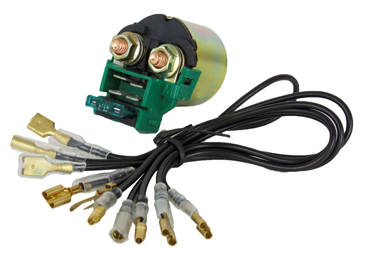 Rareelectrical New Starter Solenoid 12V Compatible With 2002-2004 Bombardier Quest 50 90 500 650 Rally Snd6058B2