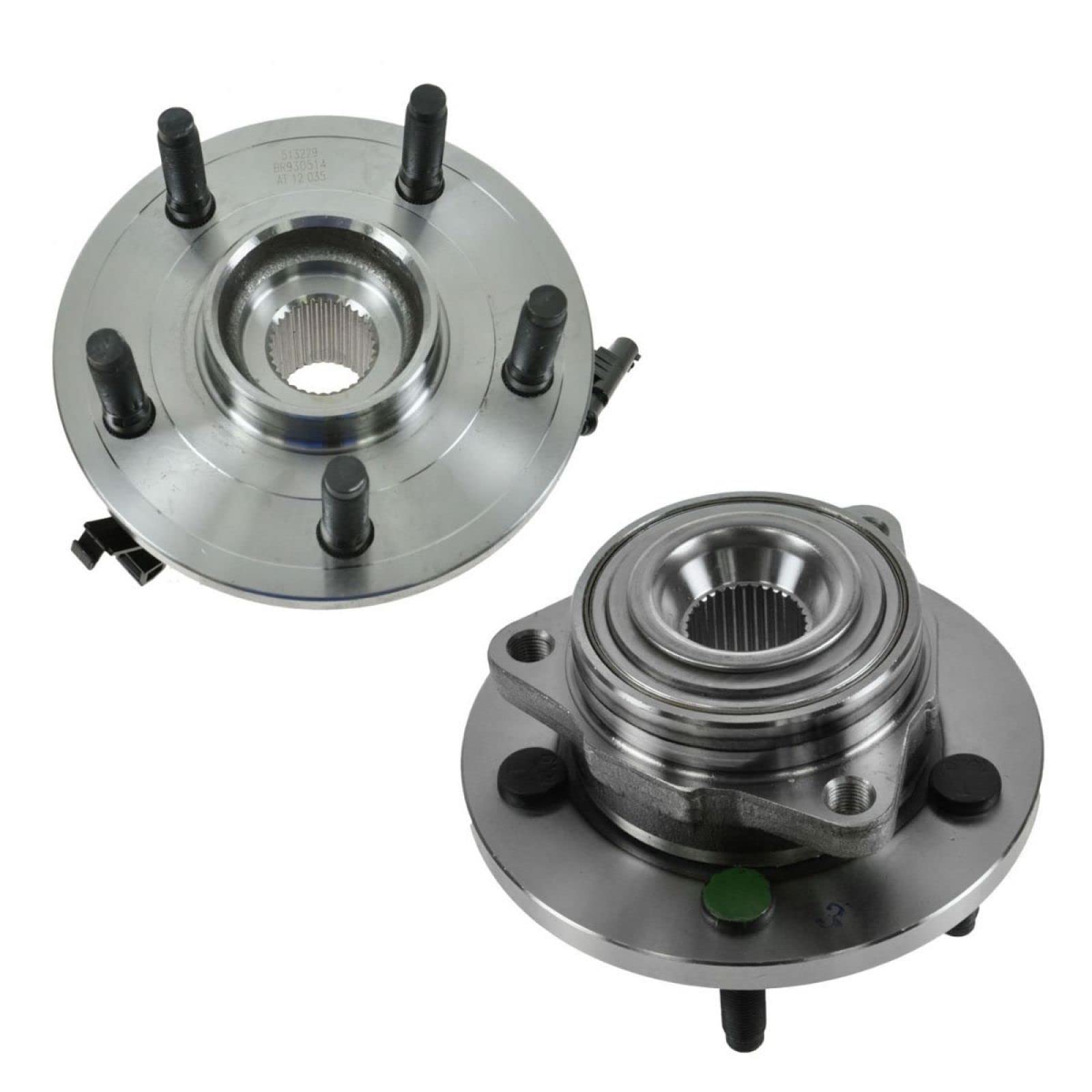 Trq Front Wheel Bearing Hub Assembly Pair For Dakota Mitsubishi Raider Pickup