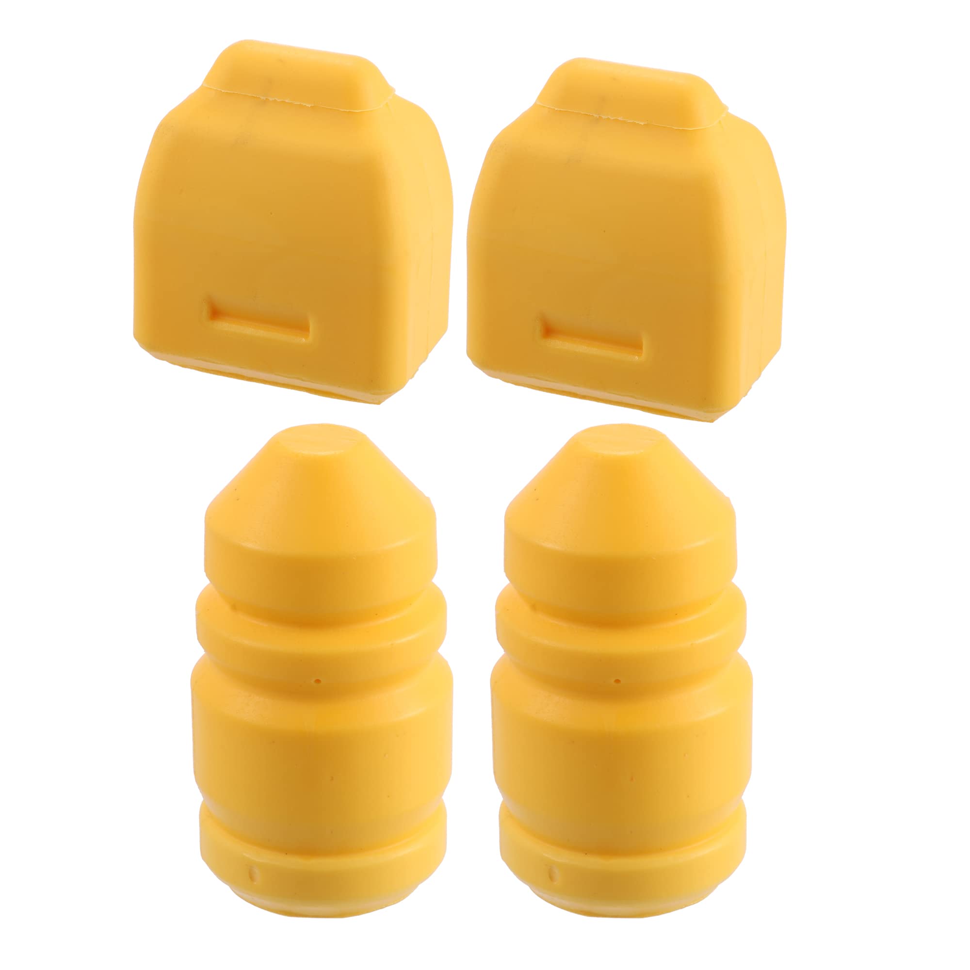 X AUTOHAUX Car Front Rear Jounce Bumper Stop Axle Bumpers Set 52088256 52088352 for Grand Cherokee WJ 1999-2004