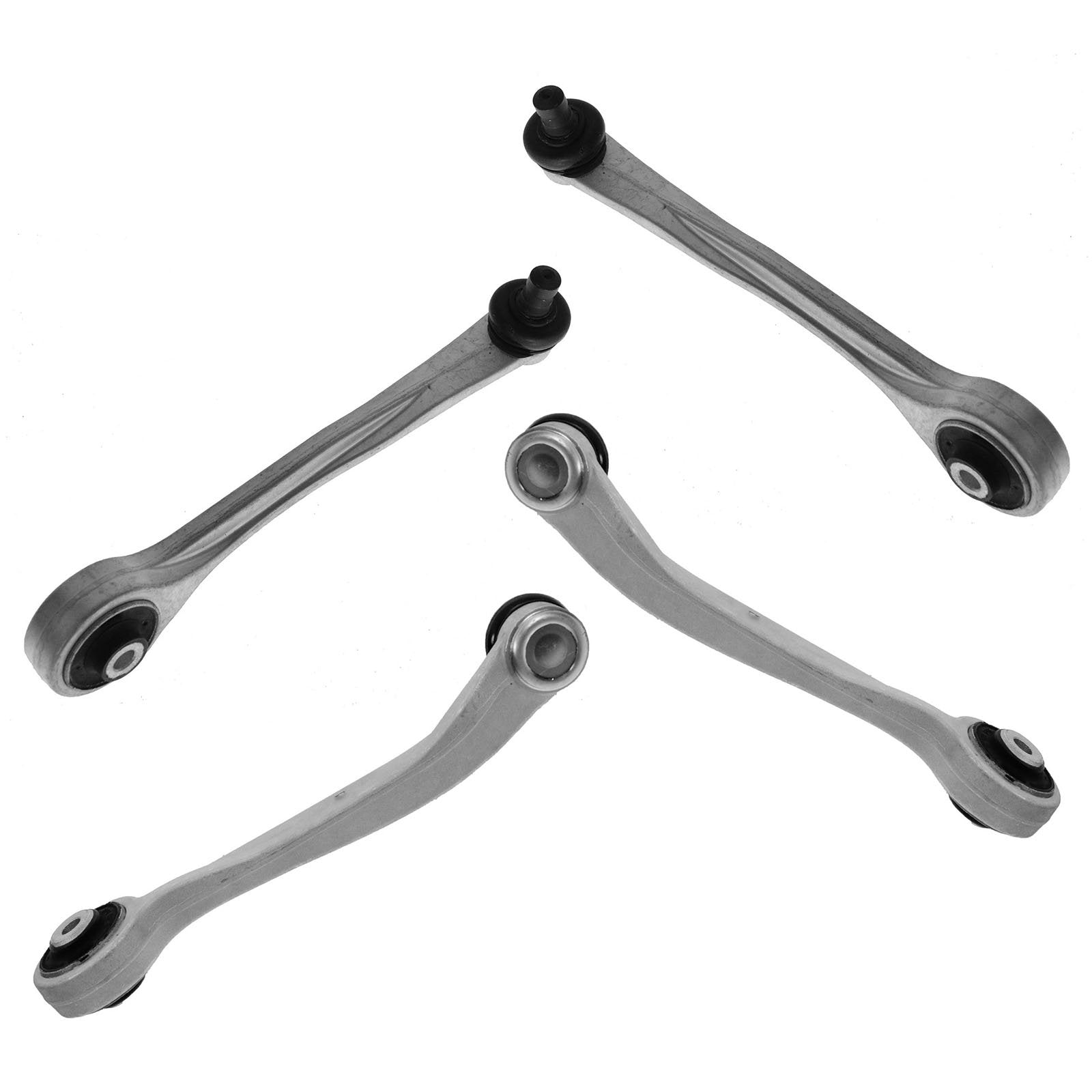 TRQ Front Upper Control Arm with Ball Joint Set Compatible with 2009-2016 Audi A4 A4 Quattro 2010-2014 A5 2008-2017 A5 Quattro 2