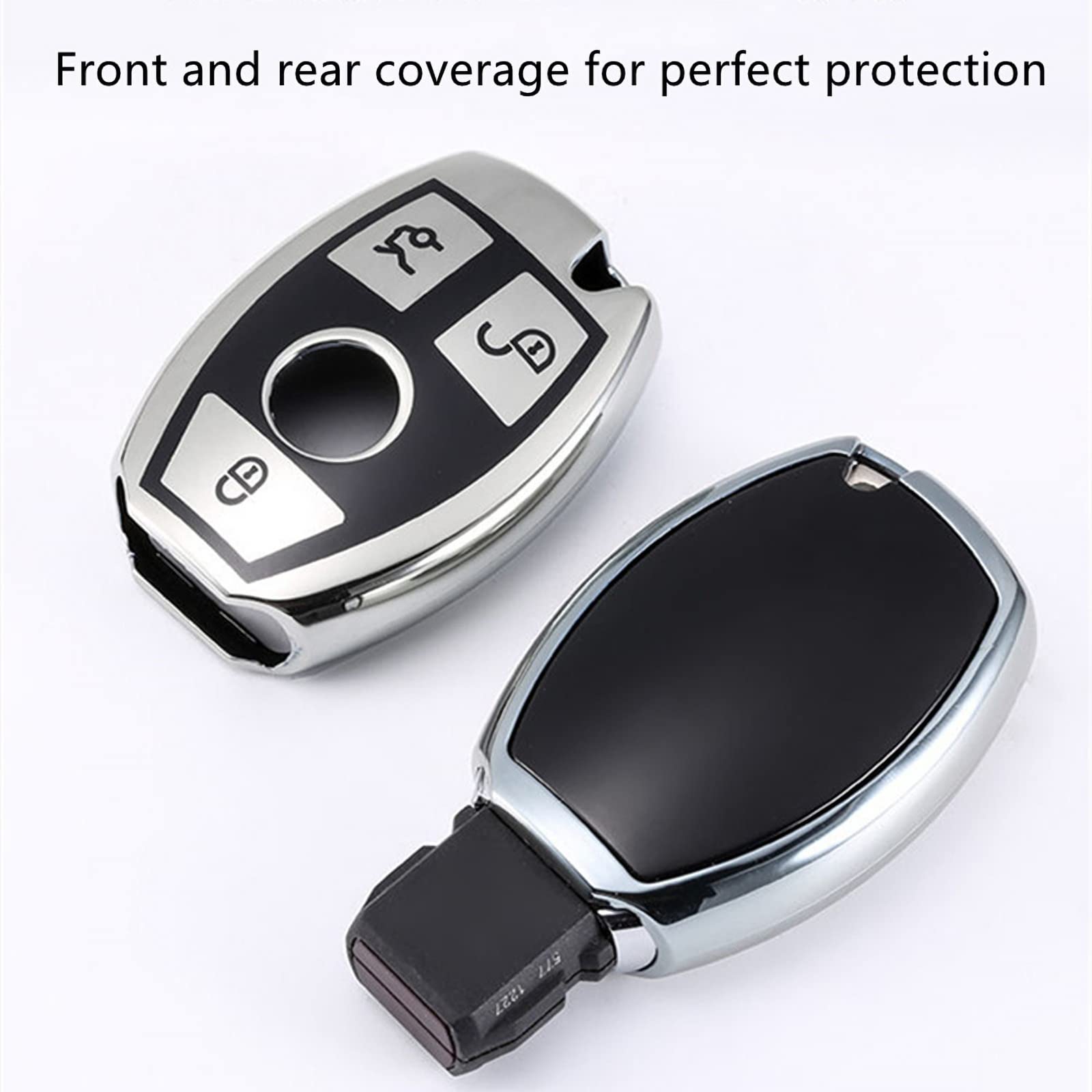 Creativity Suitable For Mercedes Benz Key Cover. Beautiful Tpu Key Case Compatible With Cls Clk Amg Ml C Cl E S Sl Slk G Glc Gle