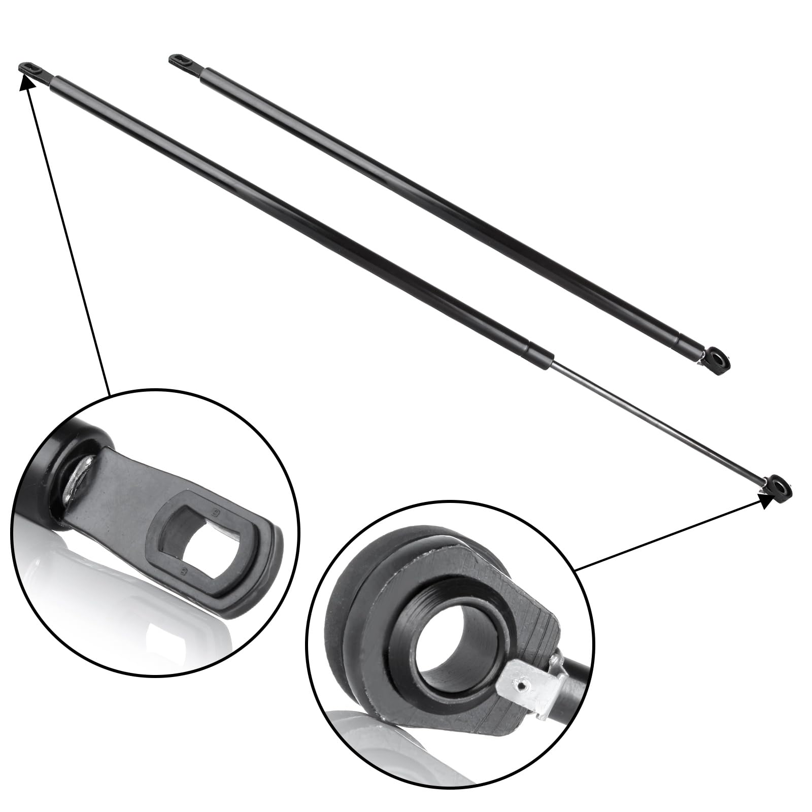 Scitoo 4900 39.09Inch Lift Supports Fit For Chevrolet Camaro 1982-1992,For Pontiac Firebird 1982-1992 Rear Left And Right Hatch