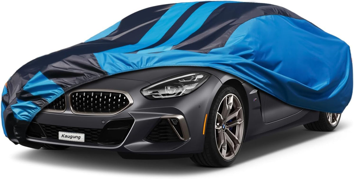 Car Cover Waterproof Custom Fit BMW Z4 (1996-2025), Full Exterior Cover for Automobiles Lightweight Resistant Outdoor Sun UV Rai