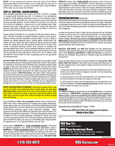 Kbs Coatings 4209 Cat Yellow Rustseal - 8 Fl. Oz.