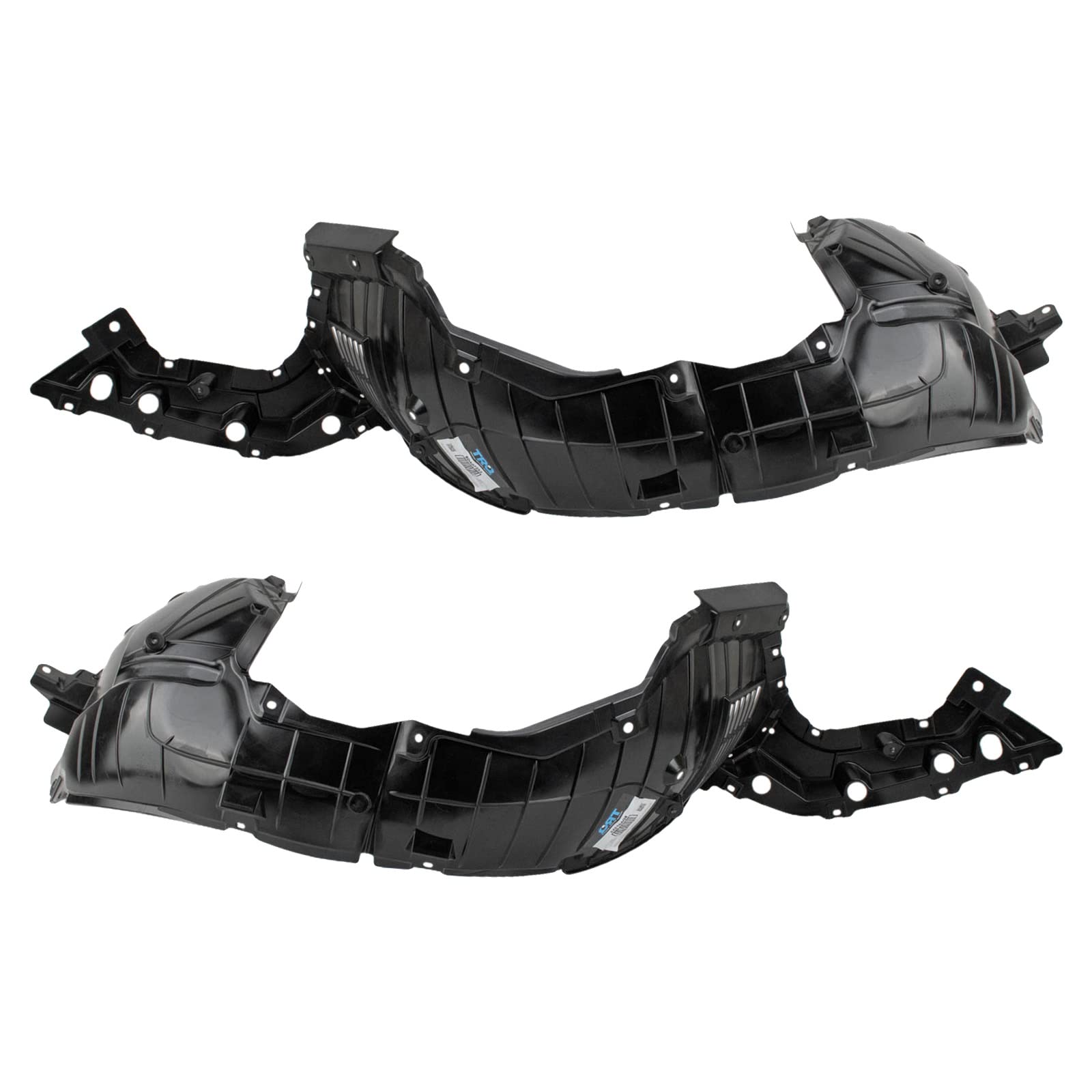 Trq Front Inner Fender Liner Set Compatible With 2016-2018 Nissan Altima Ni1248150 Ni1249150