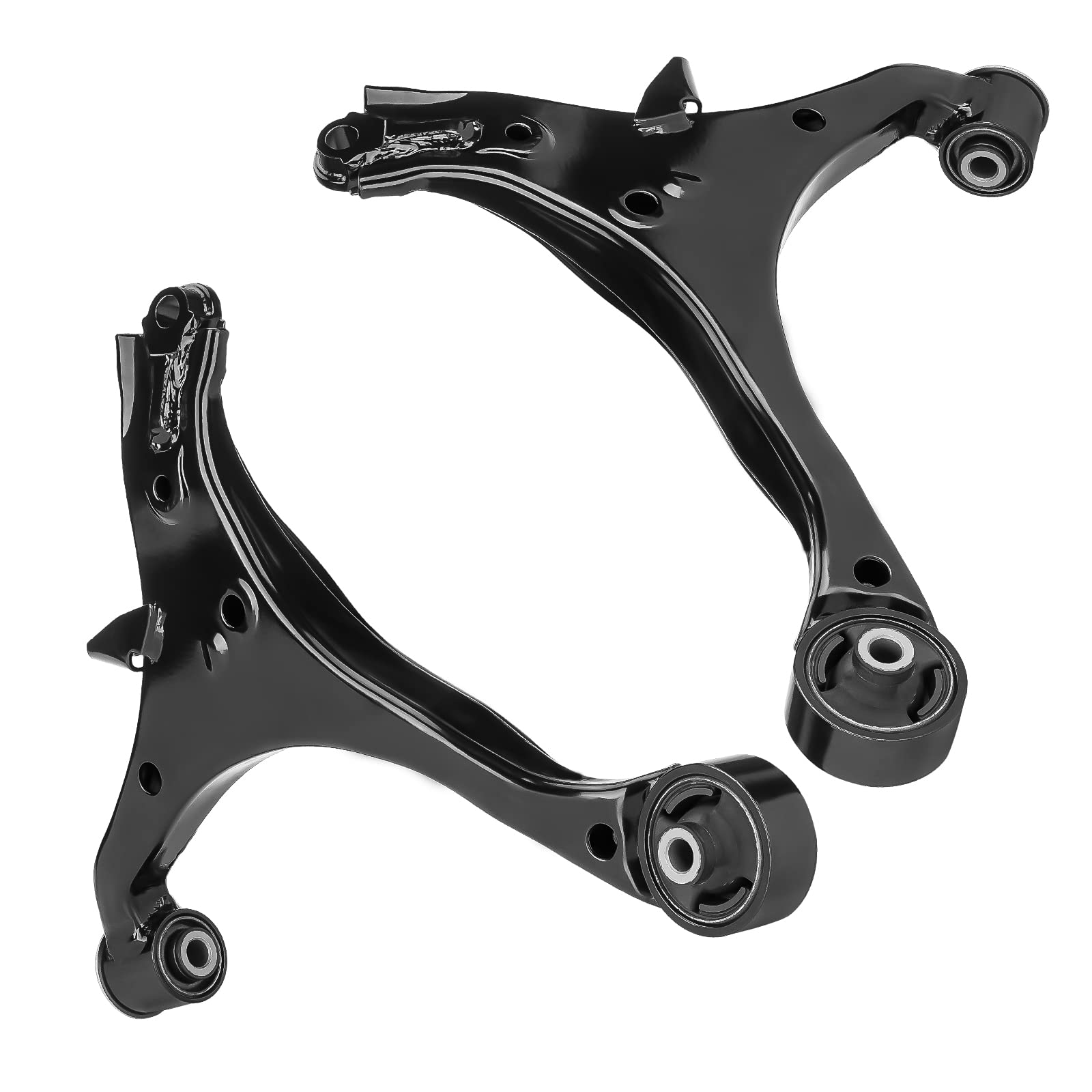 Front Lower Control Arm Suspension Kit Fit for Honda Civic 2001 2002 2003 2004 2005 (Not for SI Models), with Ball Joints Sway B