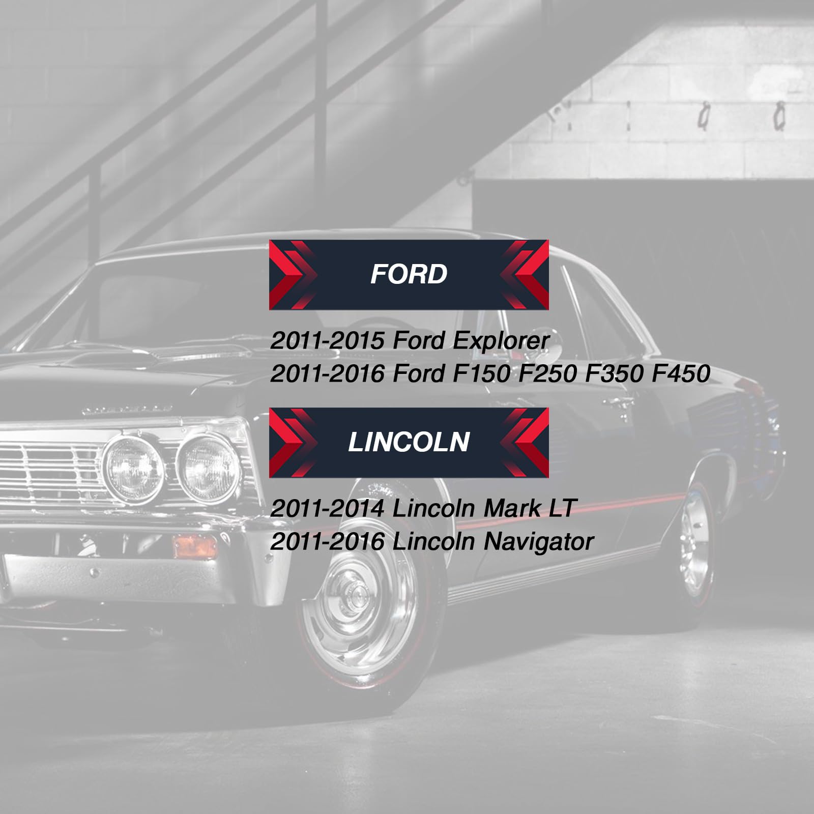 Replacement for 2011-2016 Ford F150 Explorer Lincoln Navigator 4-Button Remote Start Key Fob Shell Case CWTWB1U793 164-R8067 591