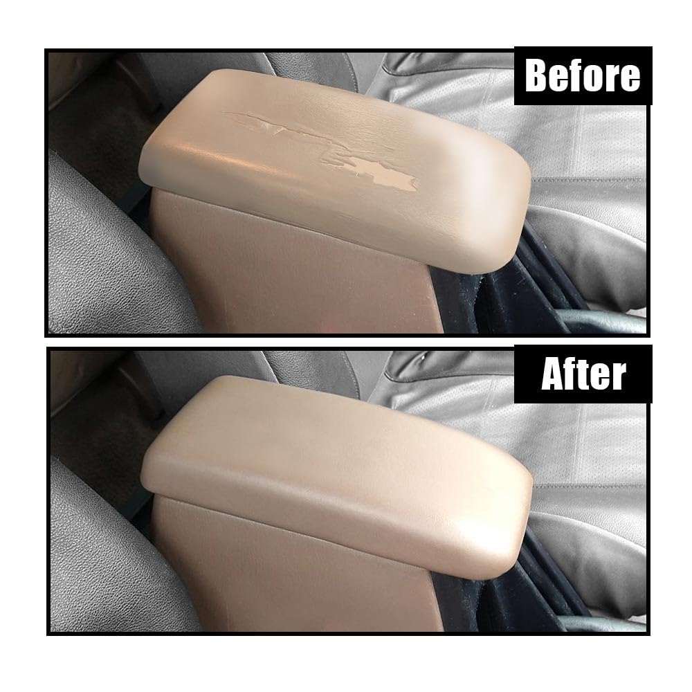 Allgood Center Console Armrest Lid Compatible With Toyota Tacoma 1995-2000/Fit Toyota 4Runner Oak Tan 1996-1998