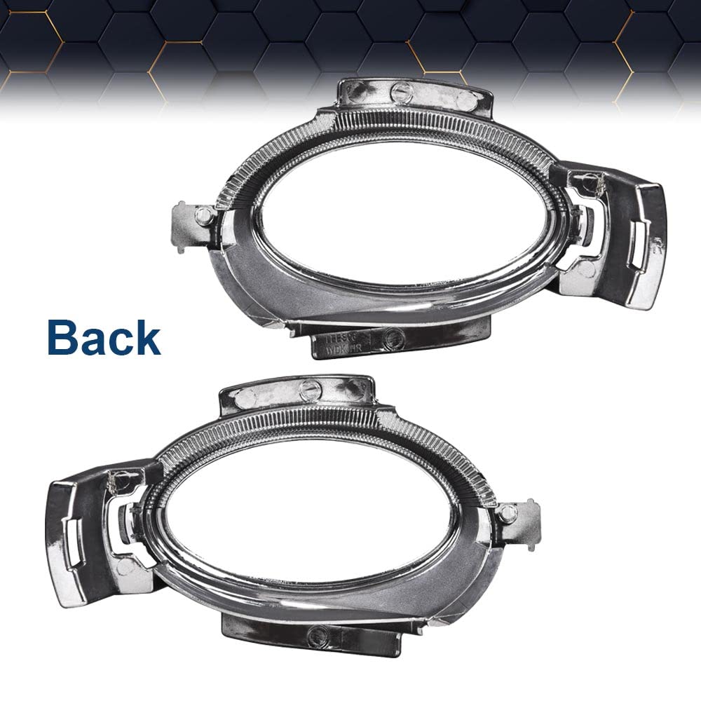 PIT66 Fog Light Bezel Driving Lamp Trim Compatible with 2007-2009 Lexus ES350