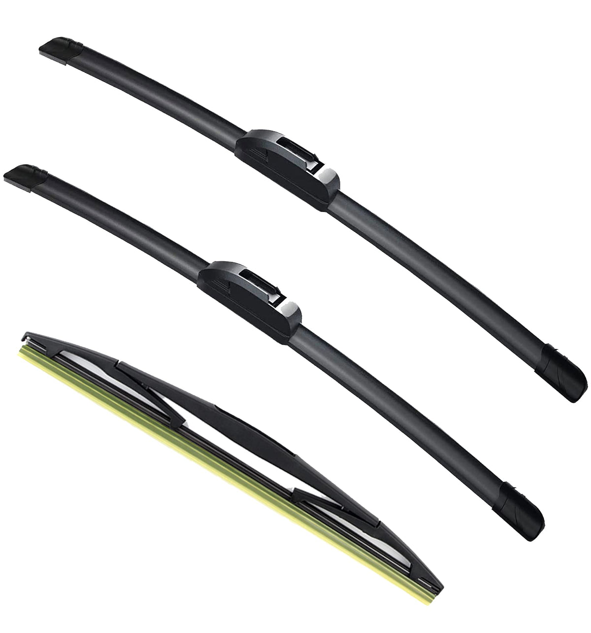 Anrddo Wiper Replacement For Honda Element 2003 2004 2005 2006 2007 2008-2011 Nissan Cube Mk3 2009-2014 Original Equipment Repla