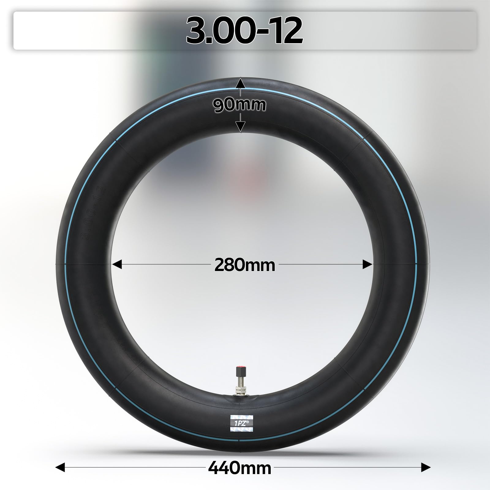 1Pz Ehx-C8K 3.00-12 Tire & Inner Tube 80/100-12 Replacement For Honda Crf70 Xr70 Cr60R Klx110 Kx60 Suzuki Drz110 Ds80 Jr80 Rm50 Pw80 Ttr Yz60 65Sx 90Cc 110Cc 125Cc Ssr Off Road Motocross Pit Dirt Bike