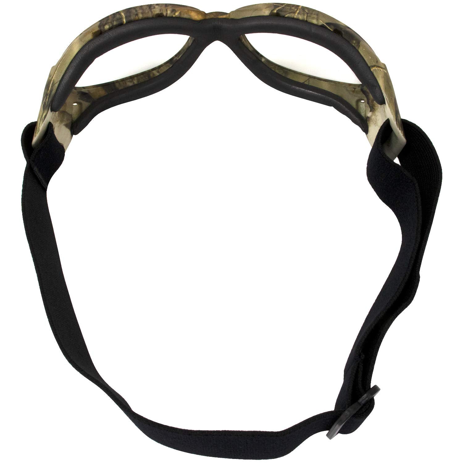 Global Vision Eliminator Motorcycle Goggles Padded Frame Black With Smoke Lens For Men And Women