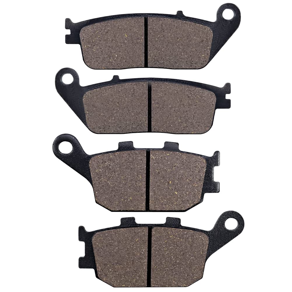 Cyleto Vt1100 Brake Pads For Honda Vt1100C2 Vt1100 C2 Shadow 1100 Ace Sabre 1995-2007? Vtx 1300 C R T/Shadow 1100 C2 2003-2013?V