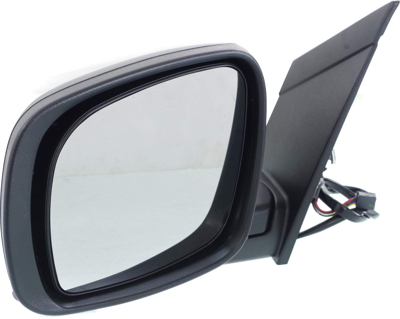 Kool Vue Driver Side Power Heated Mirror for Dodge Grand Caravan 2008-2019 Power Fold Without Signal Light & Memory Textured