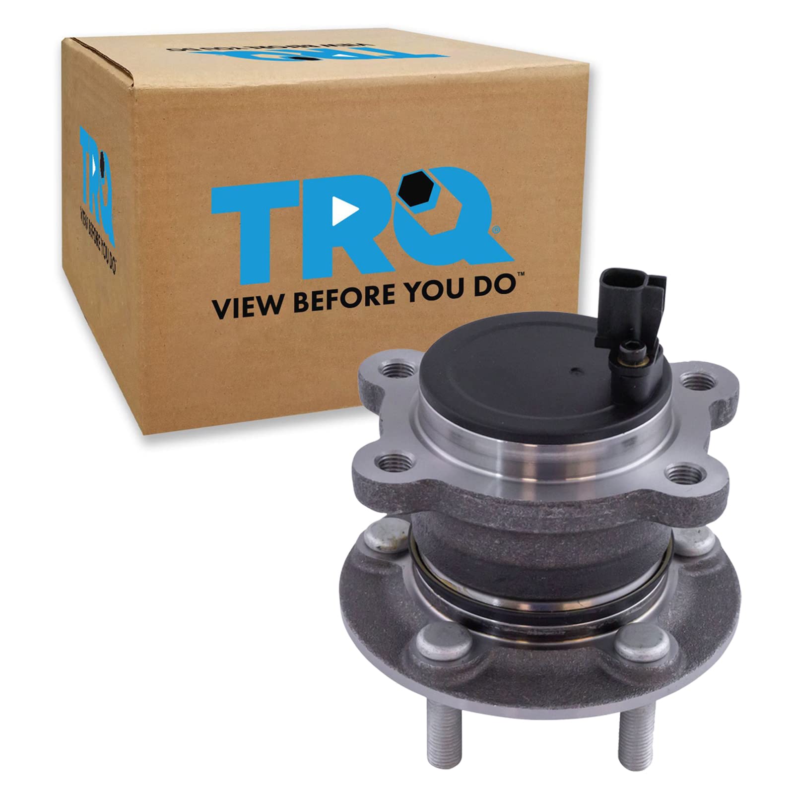 Trq Rear Left Right Wheel Hub Bearing Assembly Driver Passenger Side Compatible With 2013-2018 Ford C-Max 2013-2019 Escape 2015-