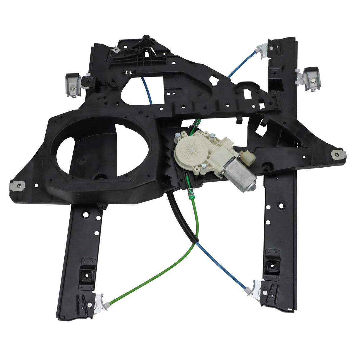 Trq Front Right Power Window Regulator & Motor Assembly Passenger Side Compatible With 2008-2017 Ford Expedition