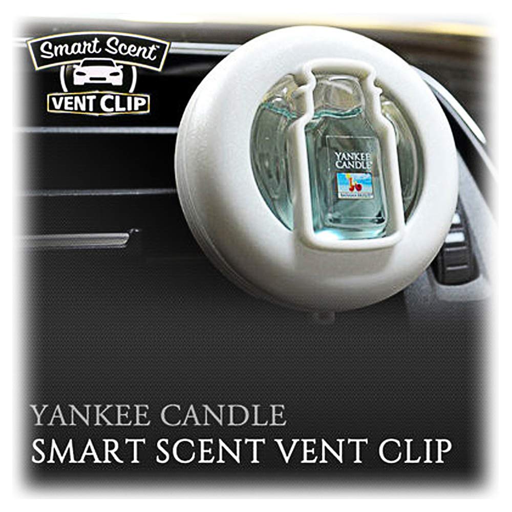 Yankee Candle Car Freshener Smart-Scent Vent Clips, 4-Pack (Lilac Blossoms)