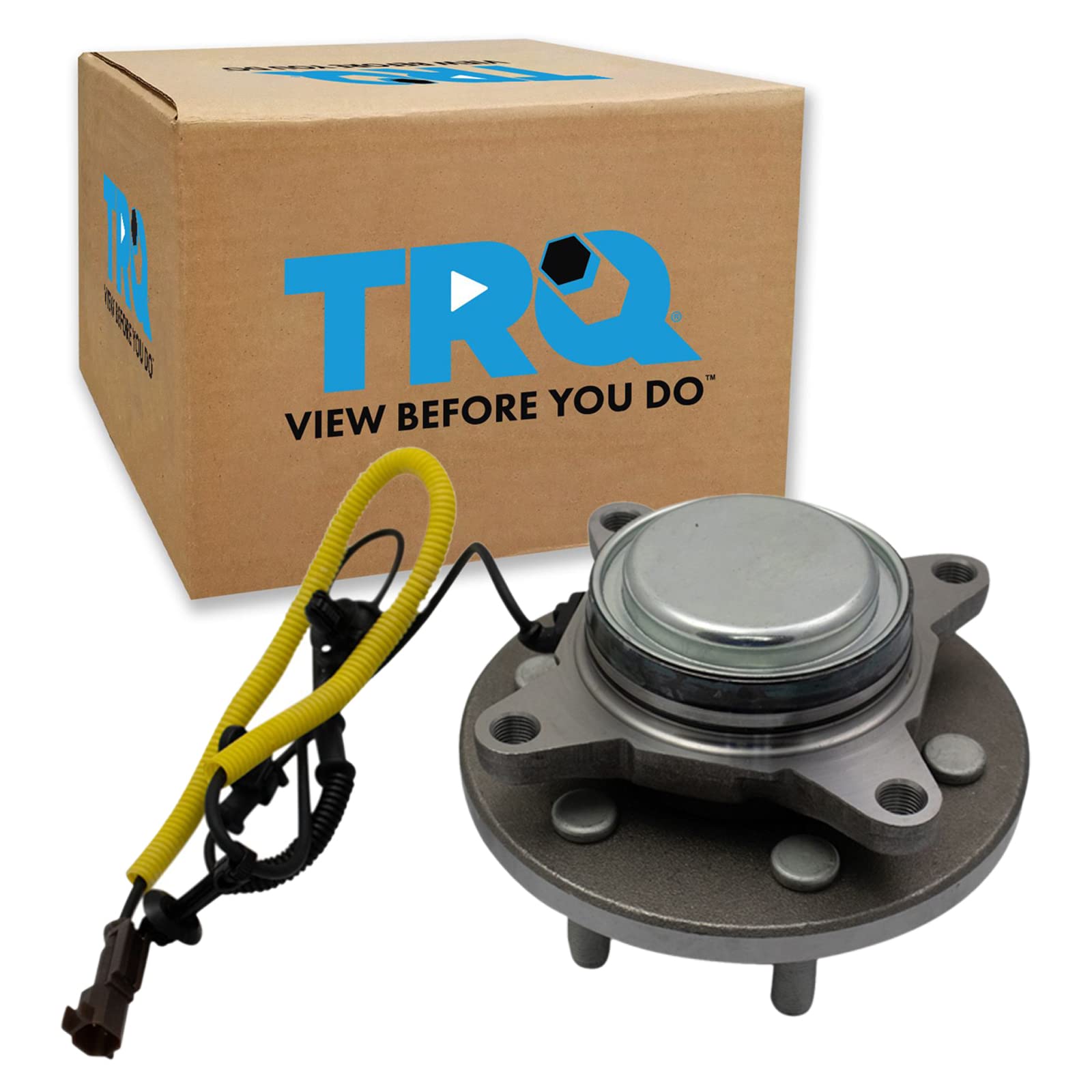 Trq Front Wheel Bearing & Hub Assembly With Abs Sensor Compatible With 2018-2020 Ford Expedition F-150 Lincoln Navigator