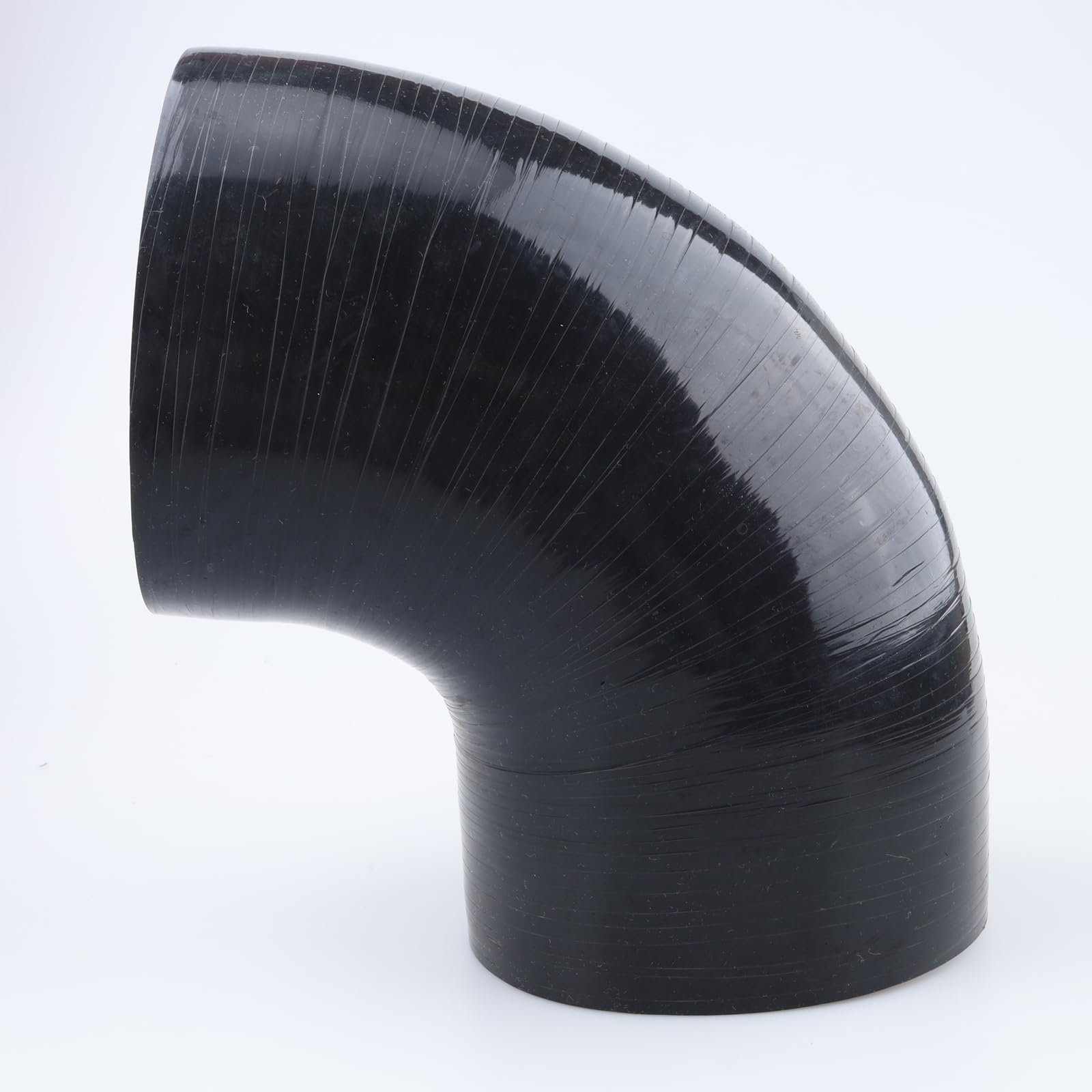 AC PERFORMANCE ID 4 '' (102mm) 90 Degree Elbow Coupler Universal Automotive Pure Silicone Hose Intercooler/Intake Piping, Leg Le