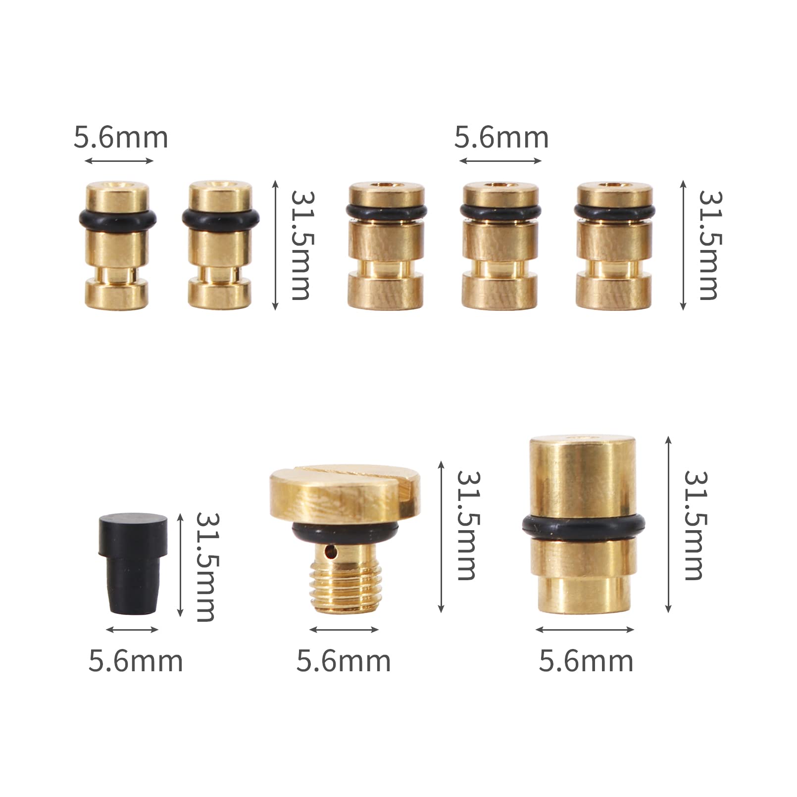 Kipa Carburetor Rebuild Repair Kit With Float Replace For 1970-1973 Cb350 Cl350 Twins, Carb # 3D, 722A, 726A & 728A On Engine Nu