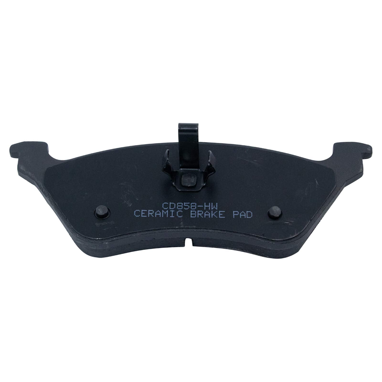 TRQ Rear Brake Pads Ceramic Compatible with 2001-2007 Chrysler Town Country Dodge Caravan Grand Caravan