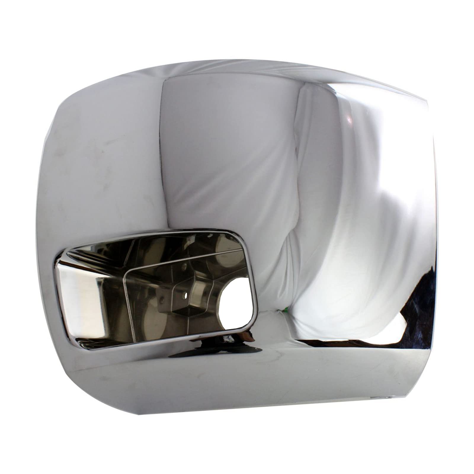 FRONT BUMPER CAP CHROME W/FOG HOLE (PLASTIC) LH GM1016108