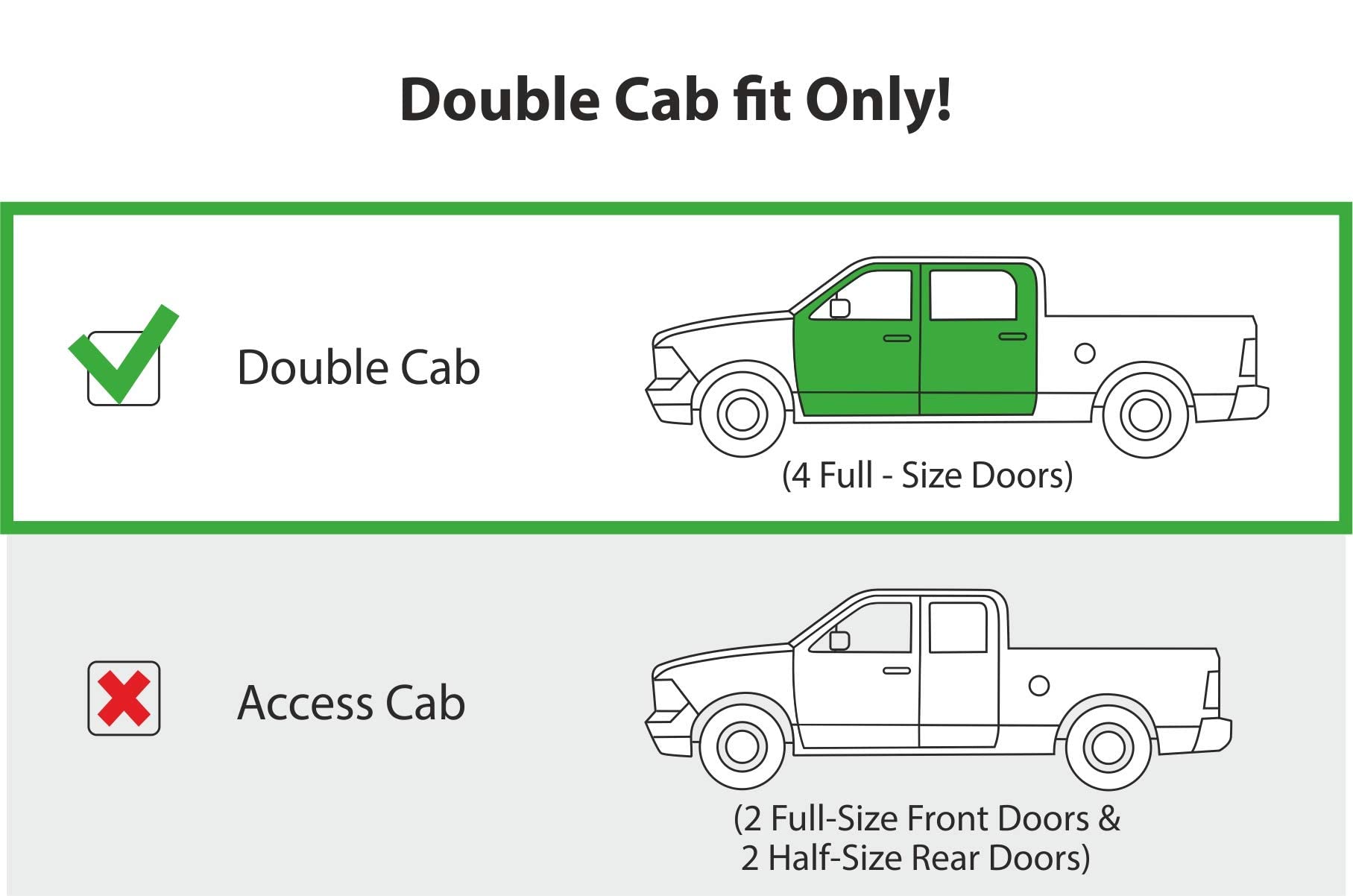 Goodyear Shatterproof In-Channel Window Deflectors For Trucks Toyota Tacoma 2016-2023 Double Cab, Rain Guards, Window Visors, Ve