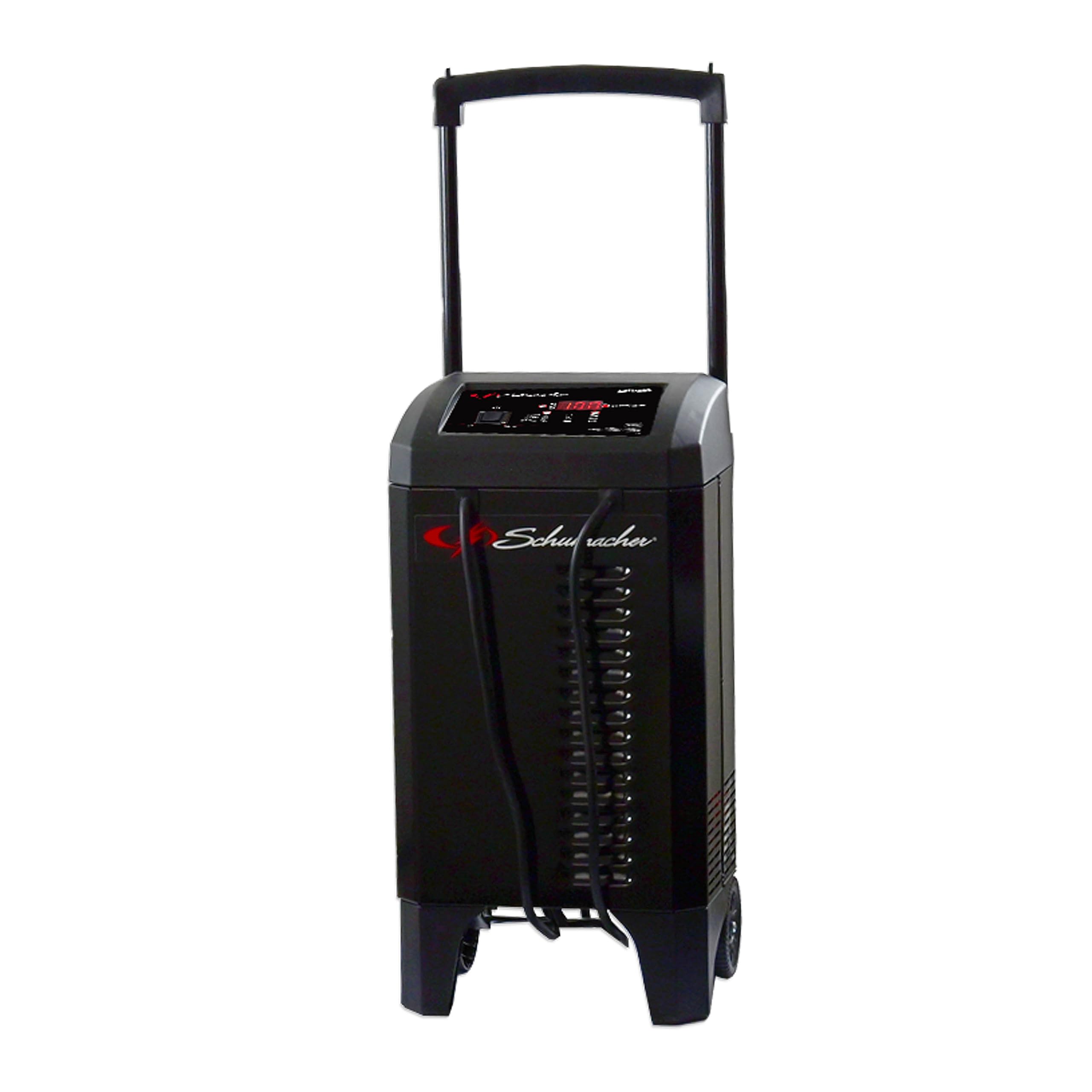 Schumacher Electric Wheeled Battery Charger And Engine Starter, Sc1400, 4-In-1, Fully Automatic, 300 Cranking Amps, 60 Amp Boost