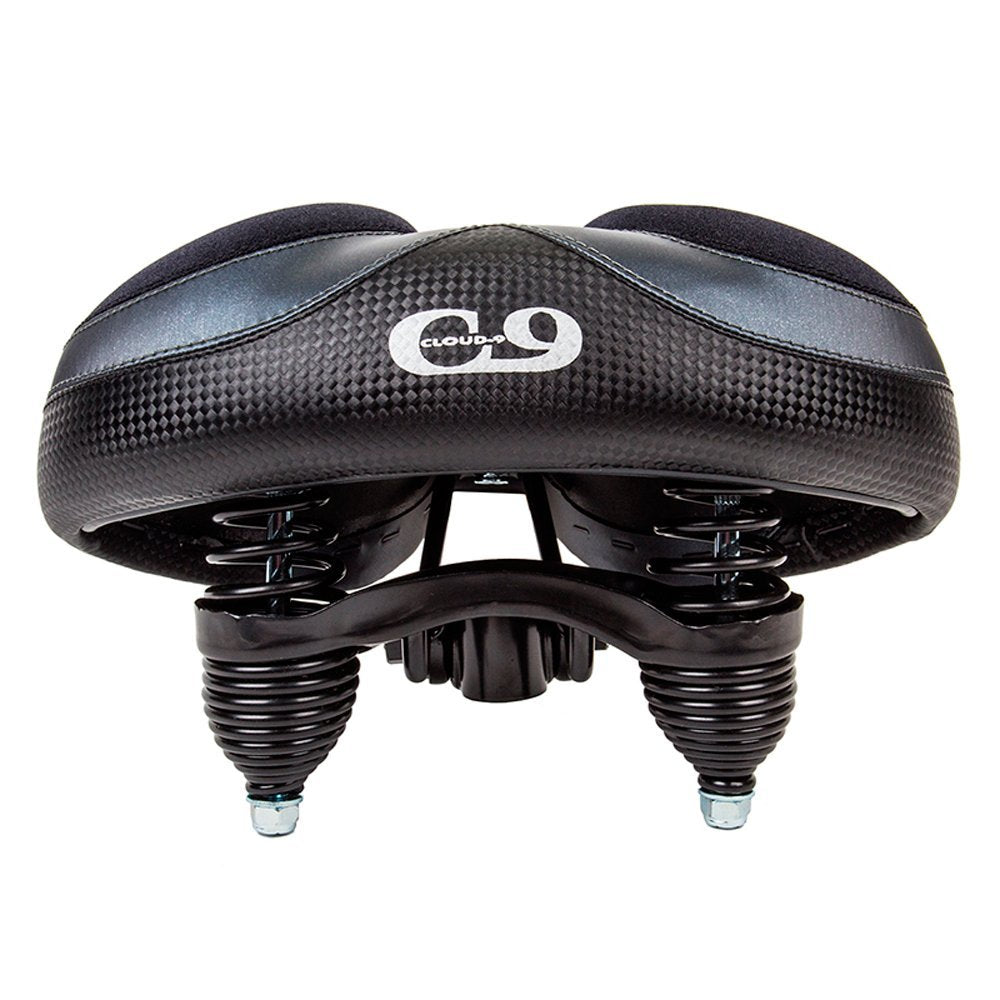 Cloud-9 Cruiser Select Saddle, 10.5'' X 10.75'', Black Lycra Top