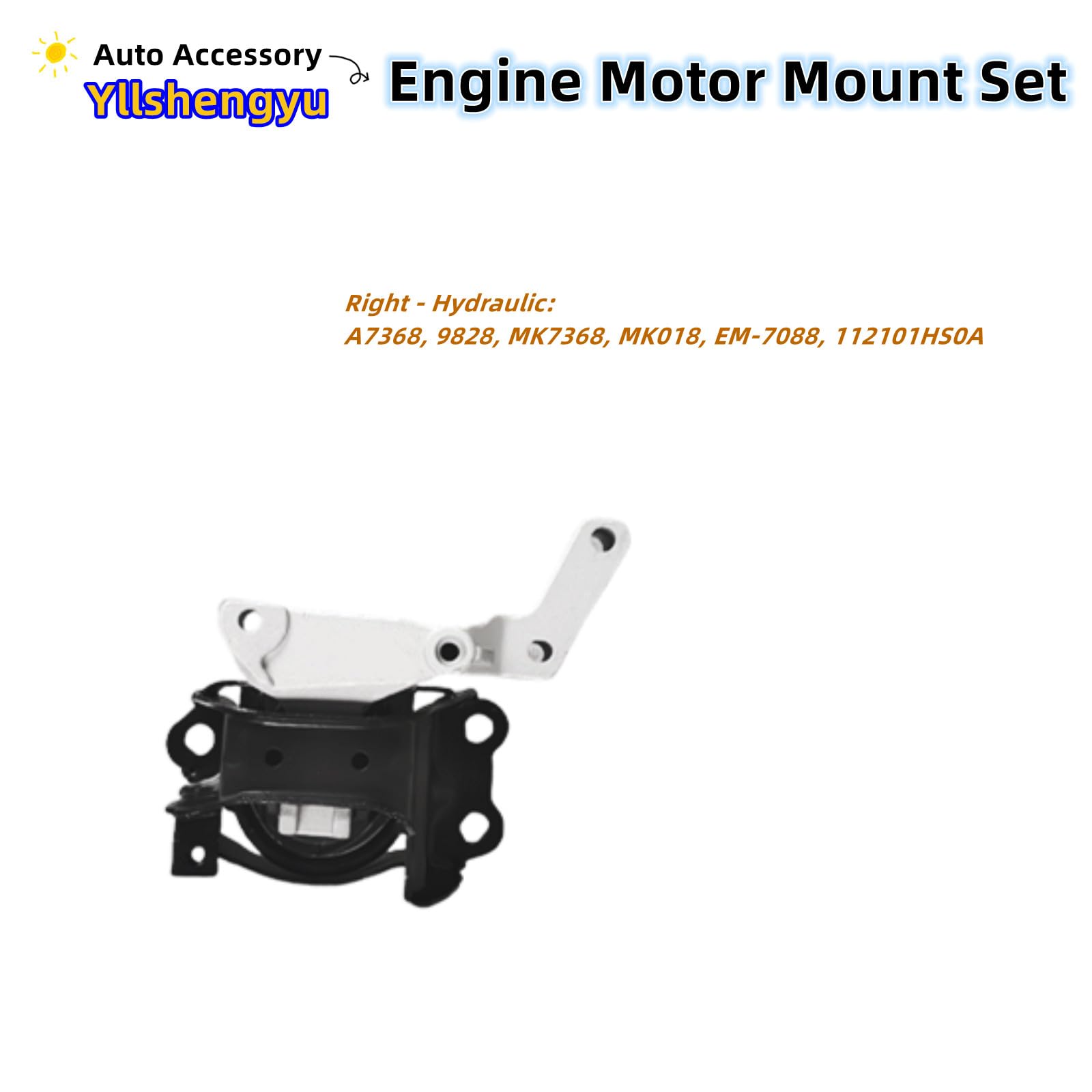 3Pcs Engine Motor Mount Set Fits for Nissan Versa 2012 2013 2014 2015 2016 2017 2018 2019 L4 1.6L Sedan,Versa Note 2014-2019 L4