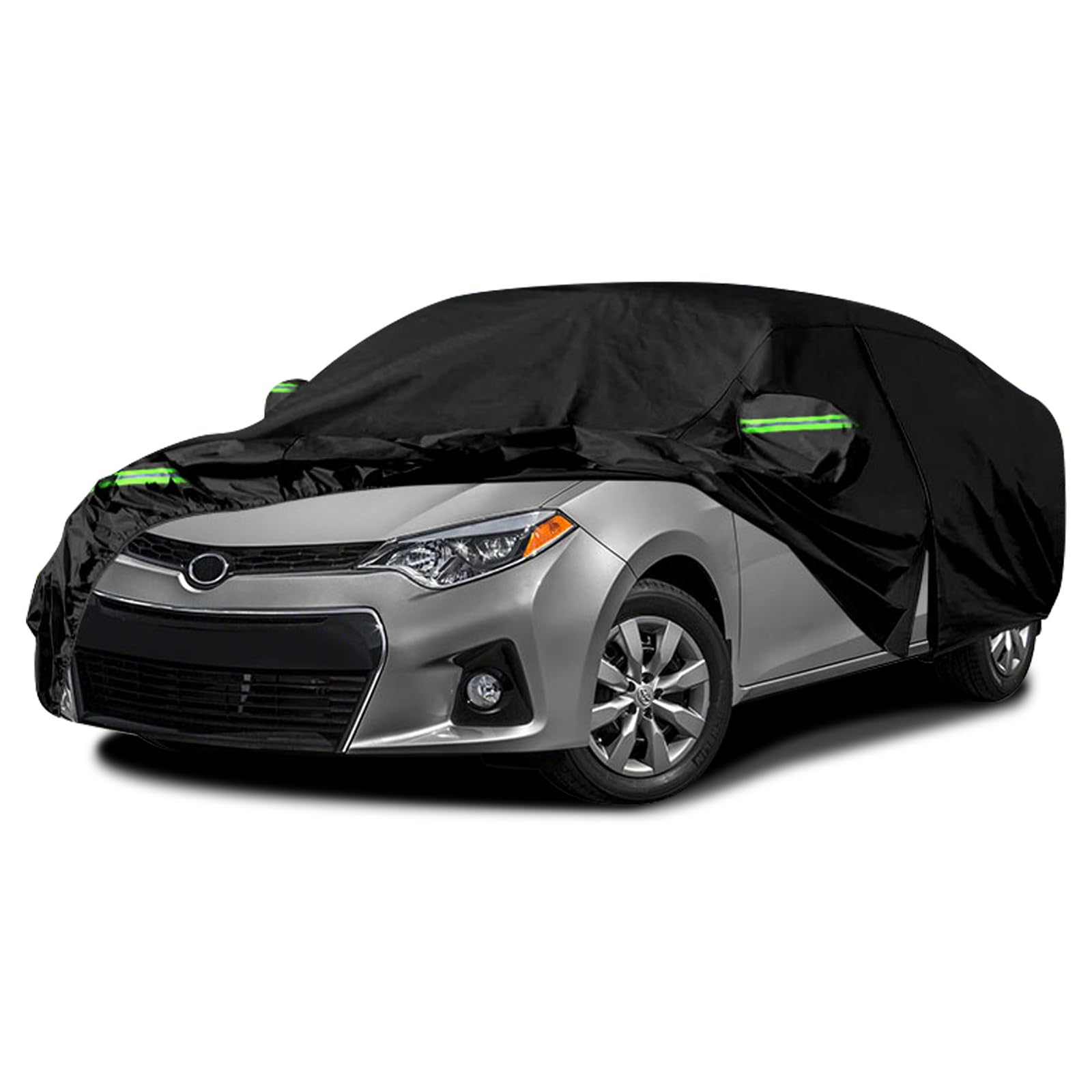 Car Covers Waterproof All Weather Replace For 2004-2025 Toyota Corolla Sedan, 6 Layers 210T Custom-Fit Outdoor Full Car Covers W