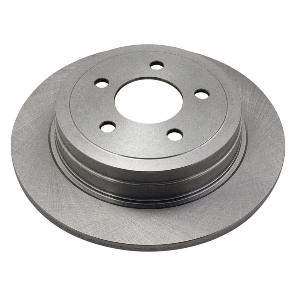 Trq Rear Brake Rotors Set Solid Compatible With 2003 Ford Explorer Sport 2003-2005 Explorer Sport Trac