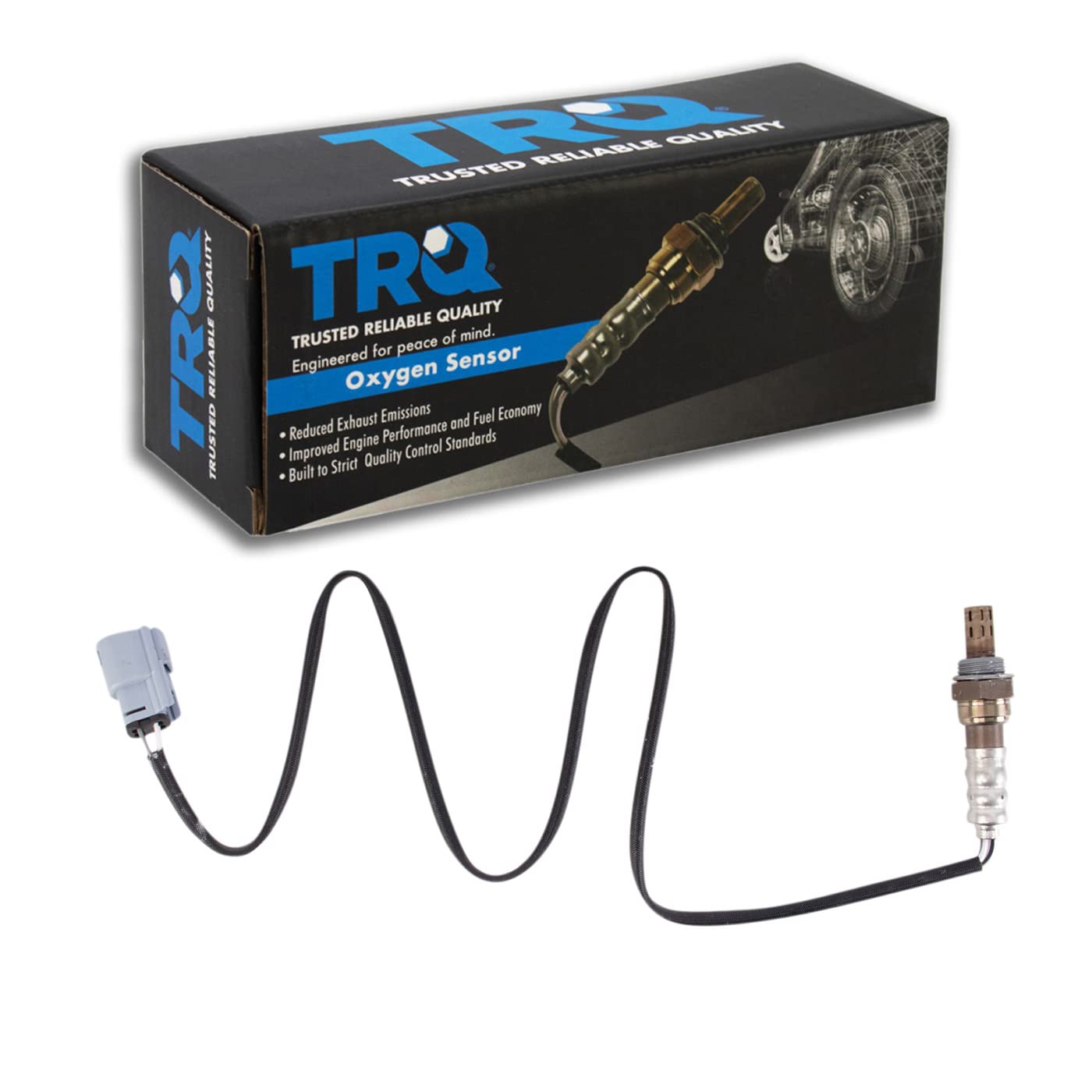 Trq Downstream O2 Oxygen Sensor Compatible With 2017-2018 Ford Escape 2016-2018 Transit Connect