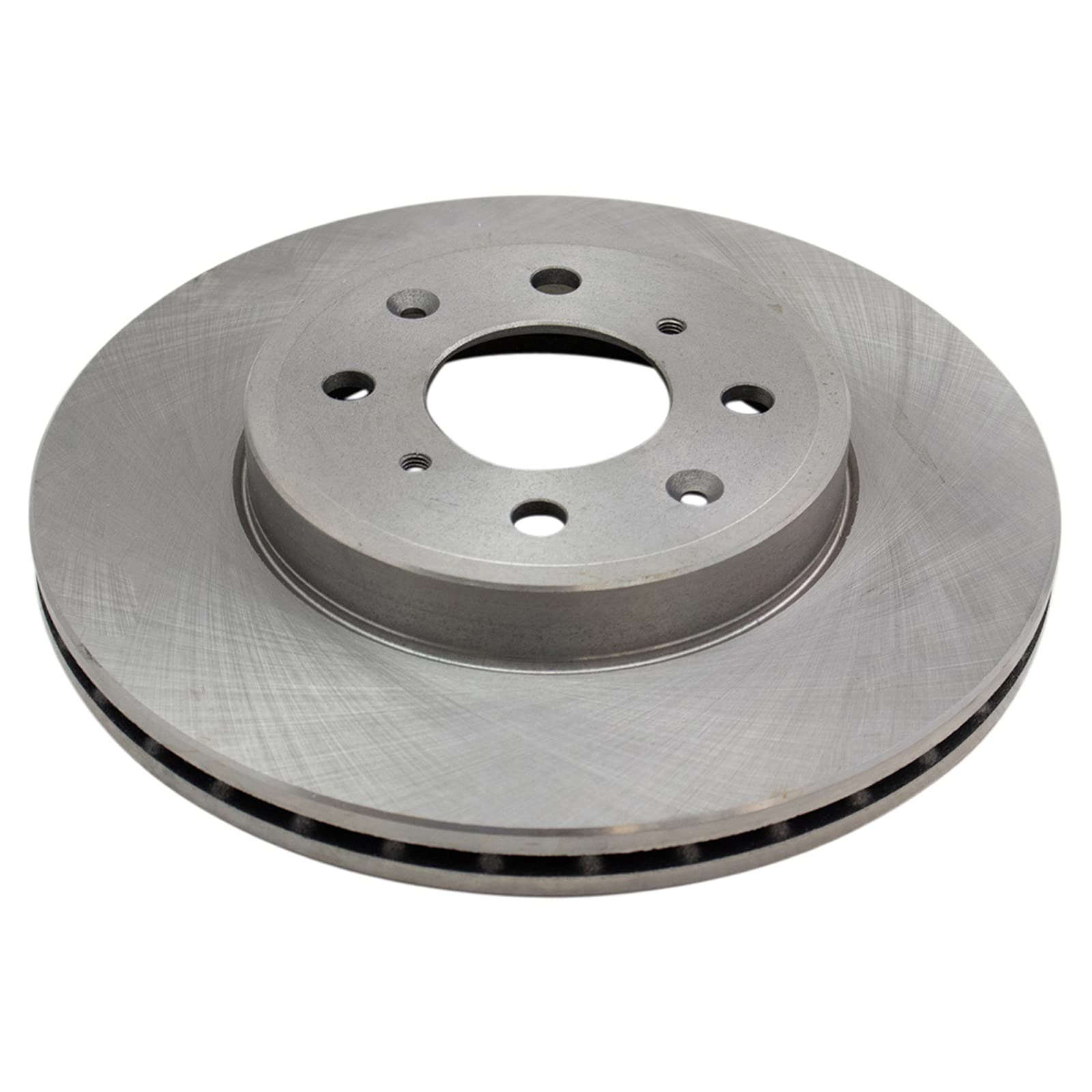 Trq Front Brake Pad & Rotor Kit Brake Pads Brake Rotor Semi-Metallic Compatible With 2014 Honda Fit