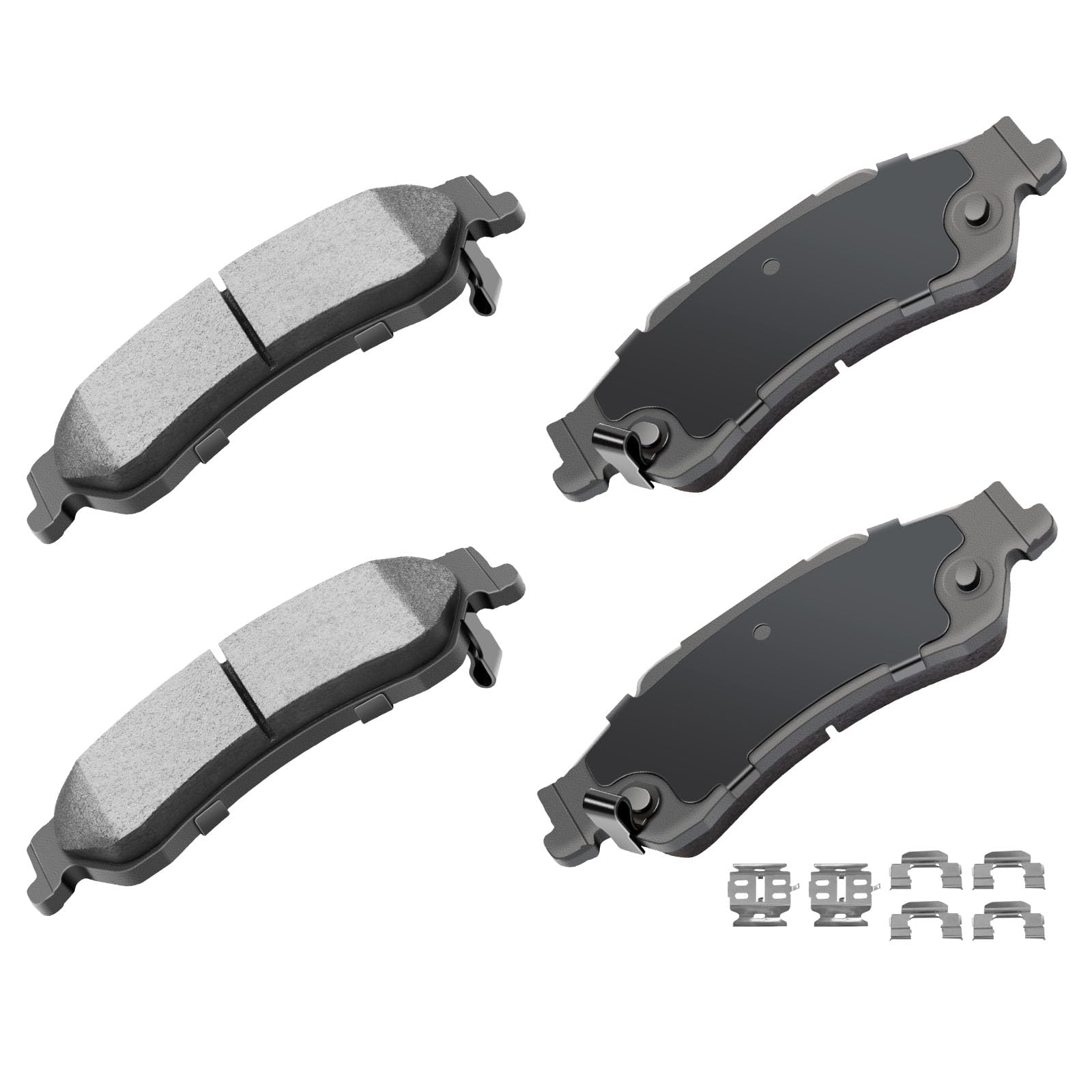 Cciyu D729 Rear Ceramic Disc Brake Pads Kit For Chevrolet Blazer 97-05,For Chevrolet S10 98-04,For Gmc Jimmy 97-05,For Gmc Sonom