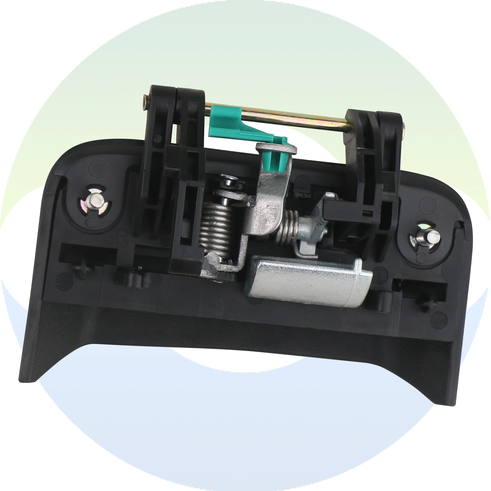 Osompar Exterior Door Handle Rear Passenger Right Side Compatible With Compass 2007-2017 Replaces 5115826Af