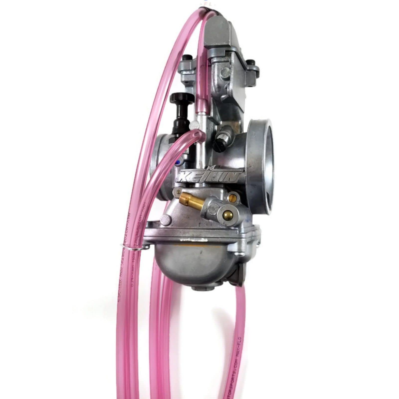 Universal 4mm ID Carburetor Vent Hose Lines Overflow 10'ft Kit Keihin Mikuni Carb Mx ATV Max-Motorsports (Replica Pink), Various