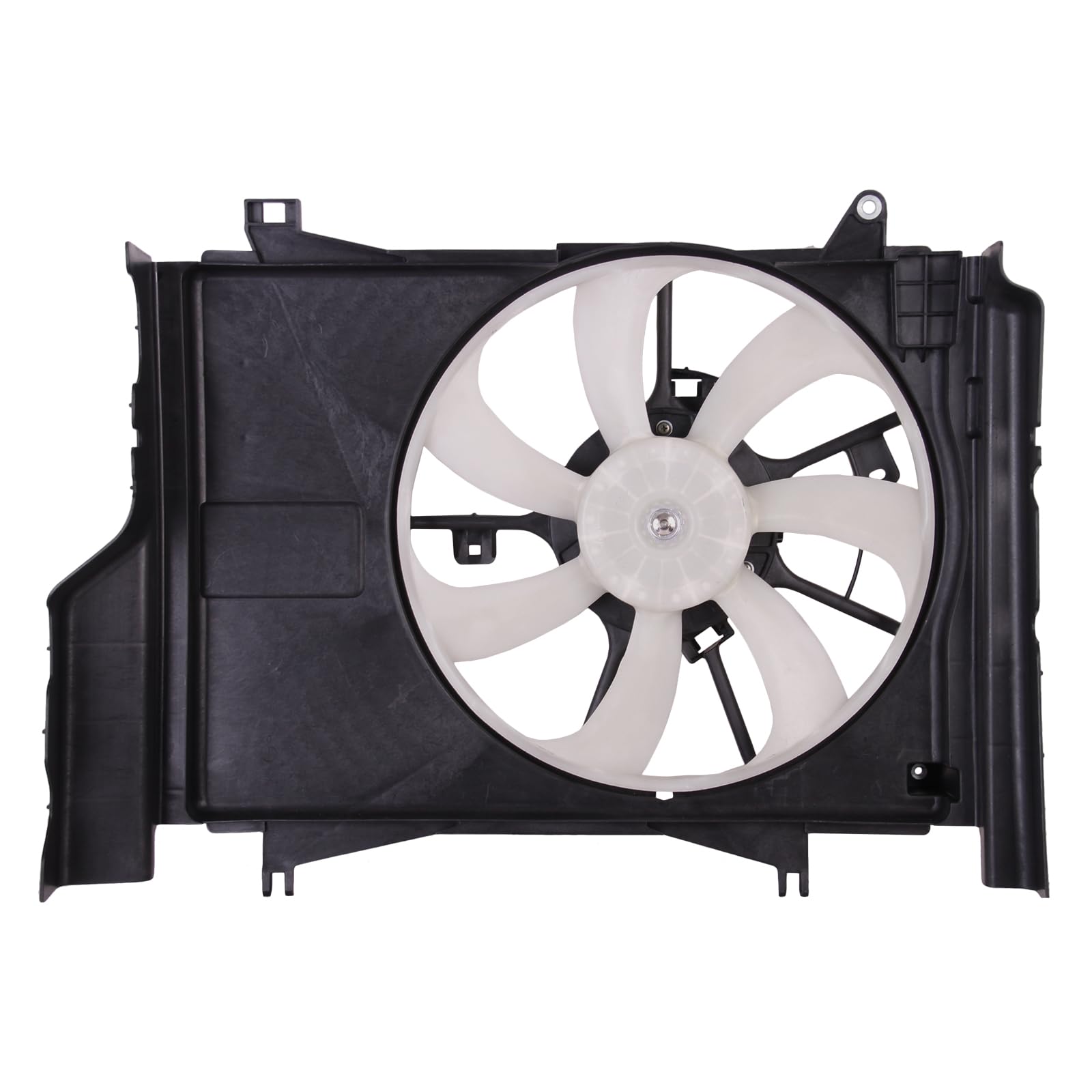 TYG Upgraded Cooling Fan Assembly for 2014-2015 Mitsubishi Mirage 1.2L A/T | Racing-Level OE Replacement Engine Radiator for 135