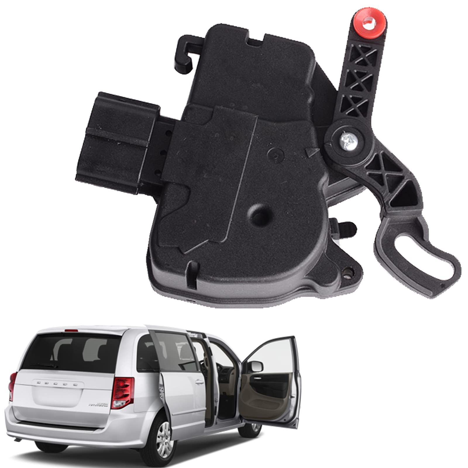 Right Sliding Door Lock Actuator 5020678AA for 2011-2016 Dodge Grand Caravan Passenger Side fits 2008-2016 Chrysler Town & Count